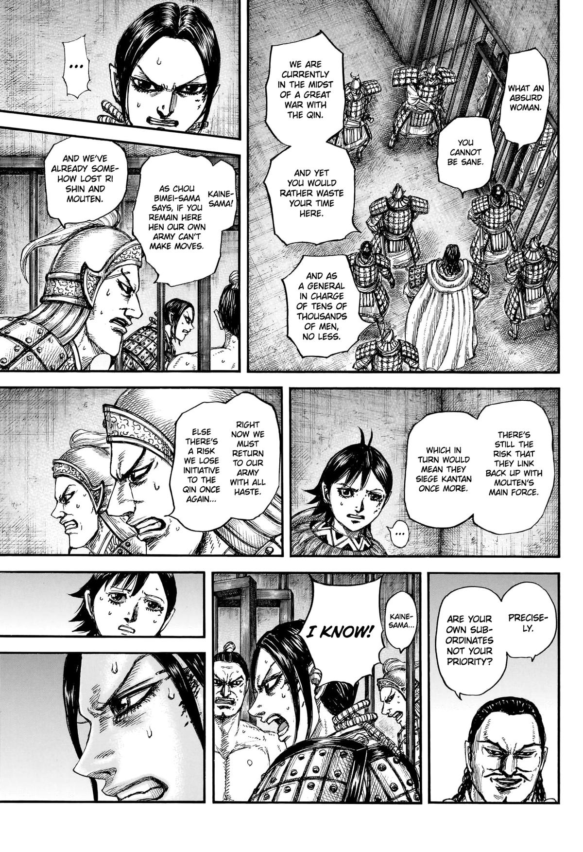 Kingdom English Chap 888 - Next Chap 889