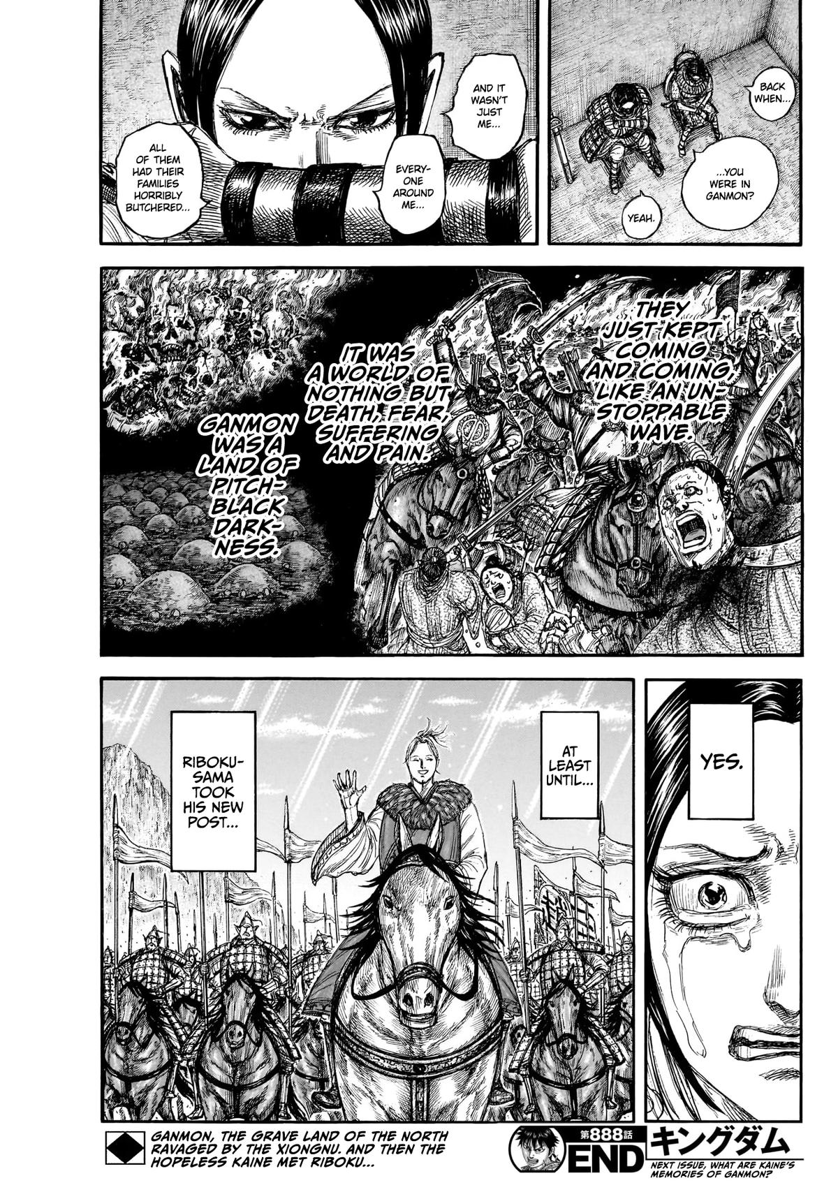 Kingdom English Chap 888 - Next Chap 889