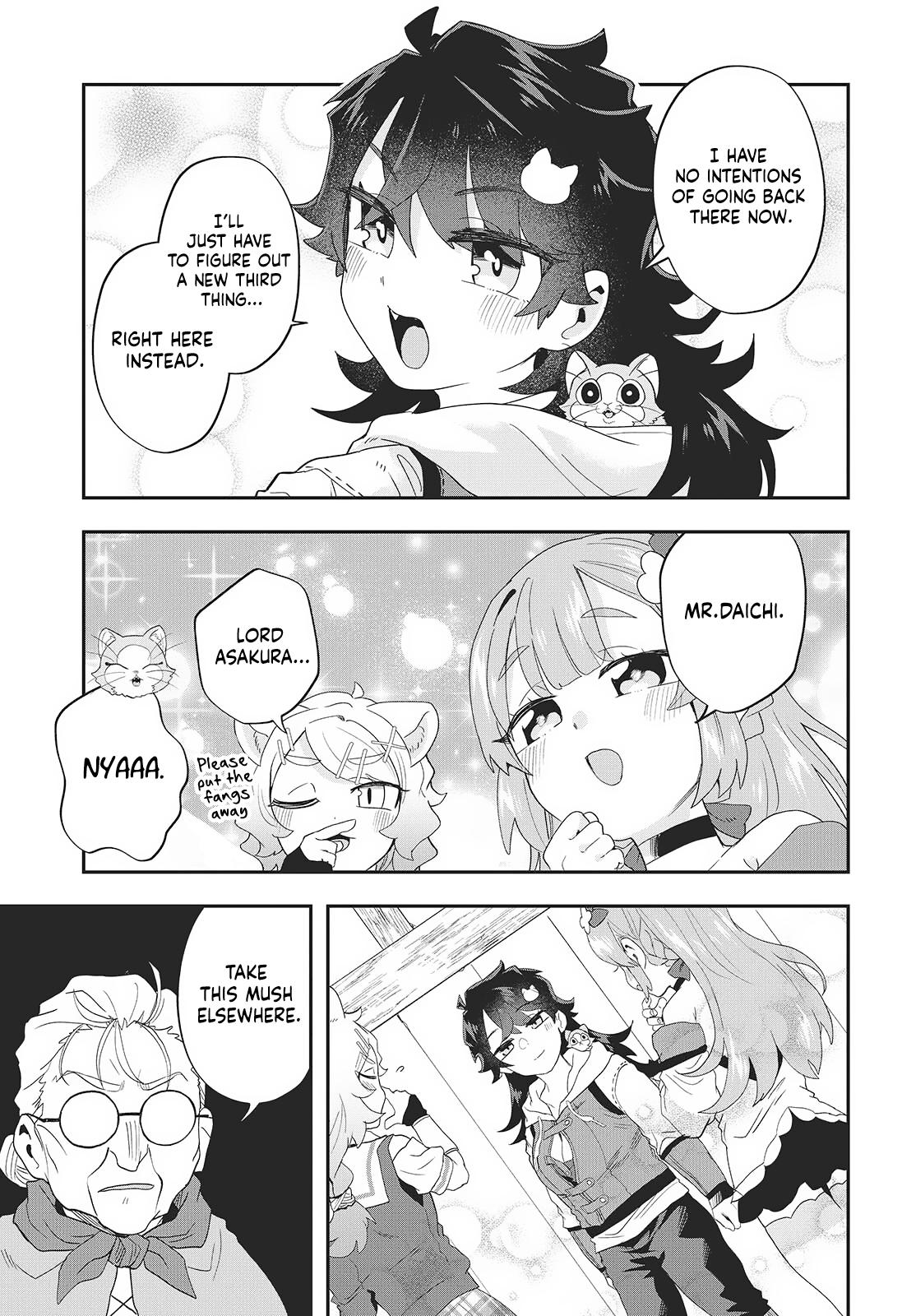 Muteki Shounin no Isekai Nariagari Monogatari: Gendai no Seihin wo Jizai ni Toriyoseru Skill ga Aru node Isekai dewa Rakushou desu Chap 29.5 - Next Chap 30.5