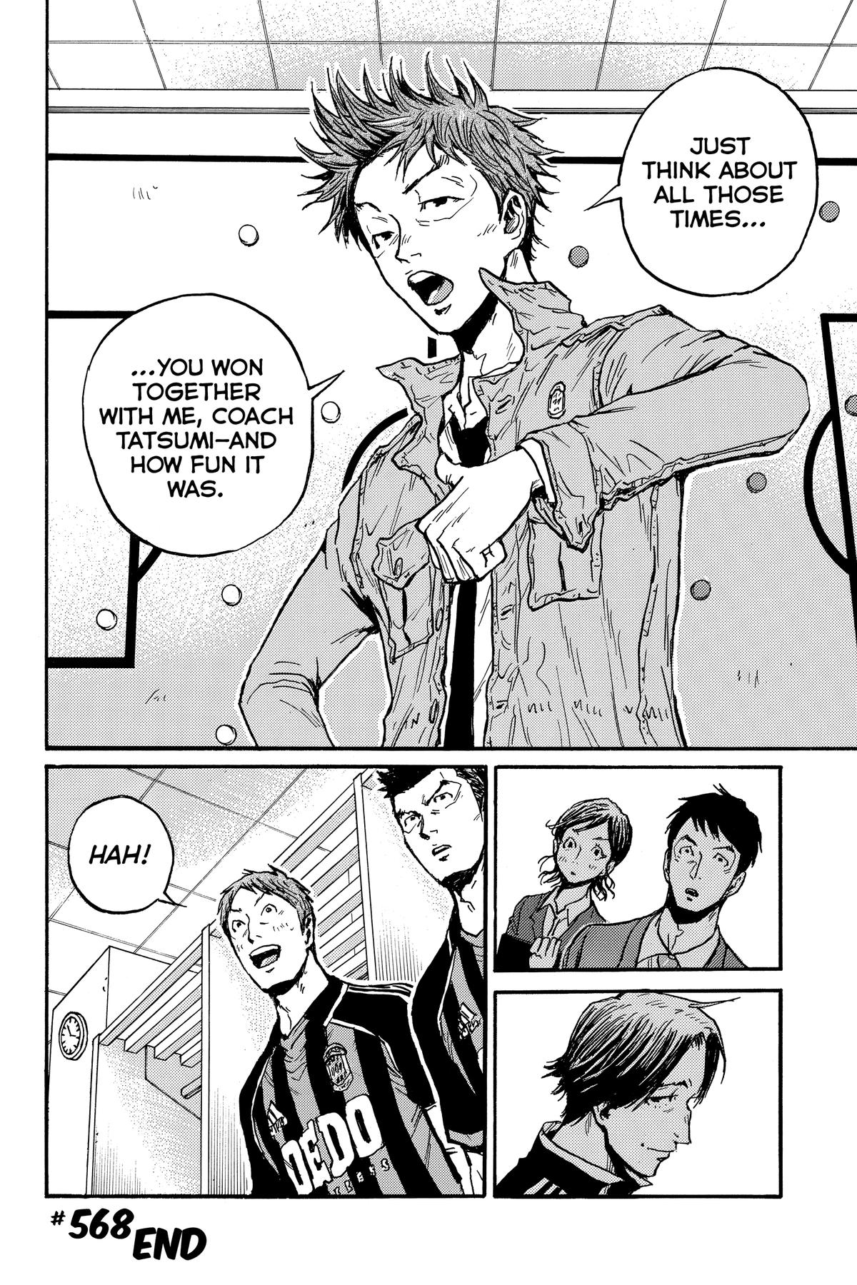 Giant Killing Chap 568 - Next Chap 569