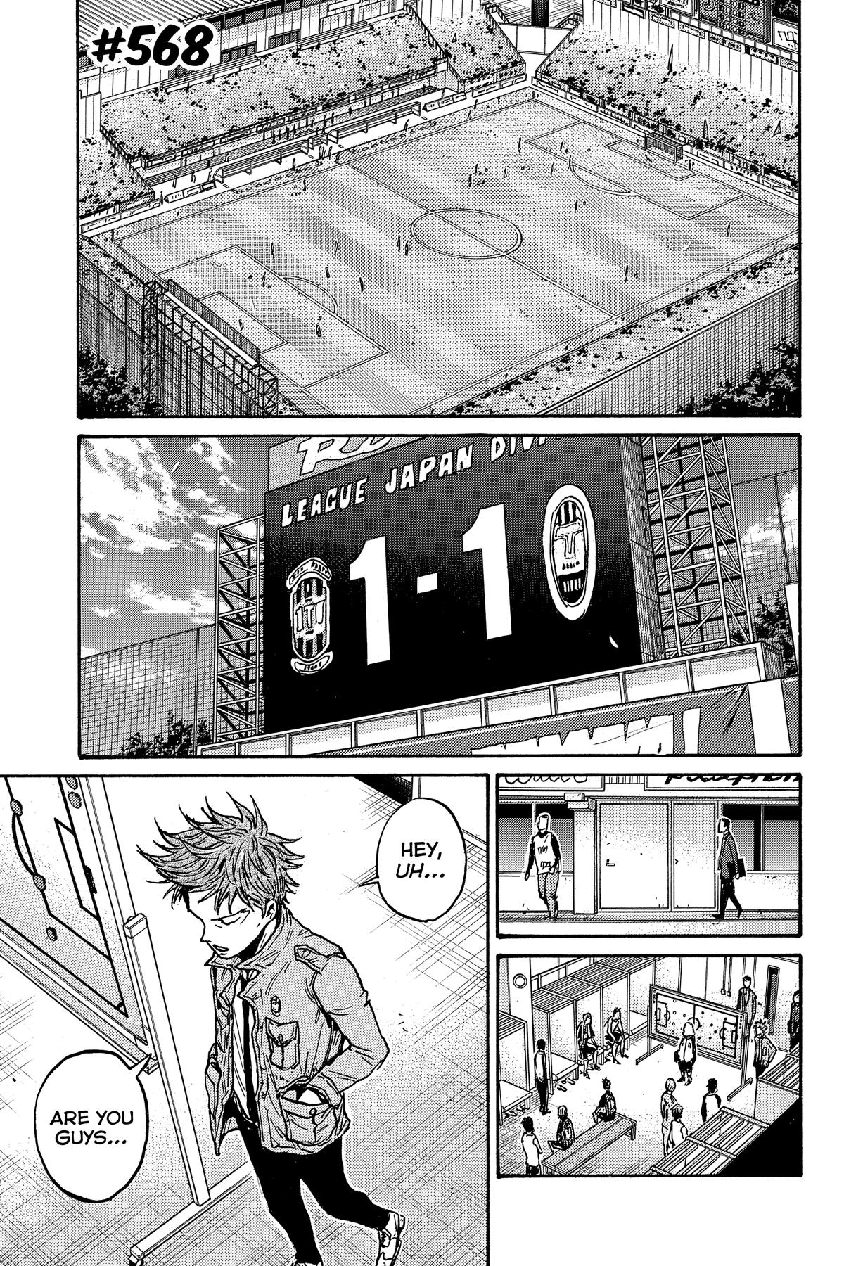Giant Killing Chap 568 - Next Chap 569