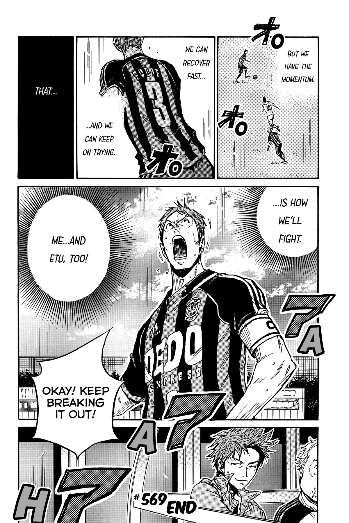 Giant Killing Chap 569 - Next Chap 570