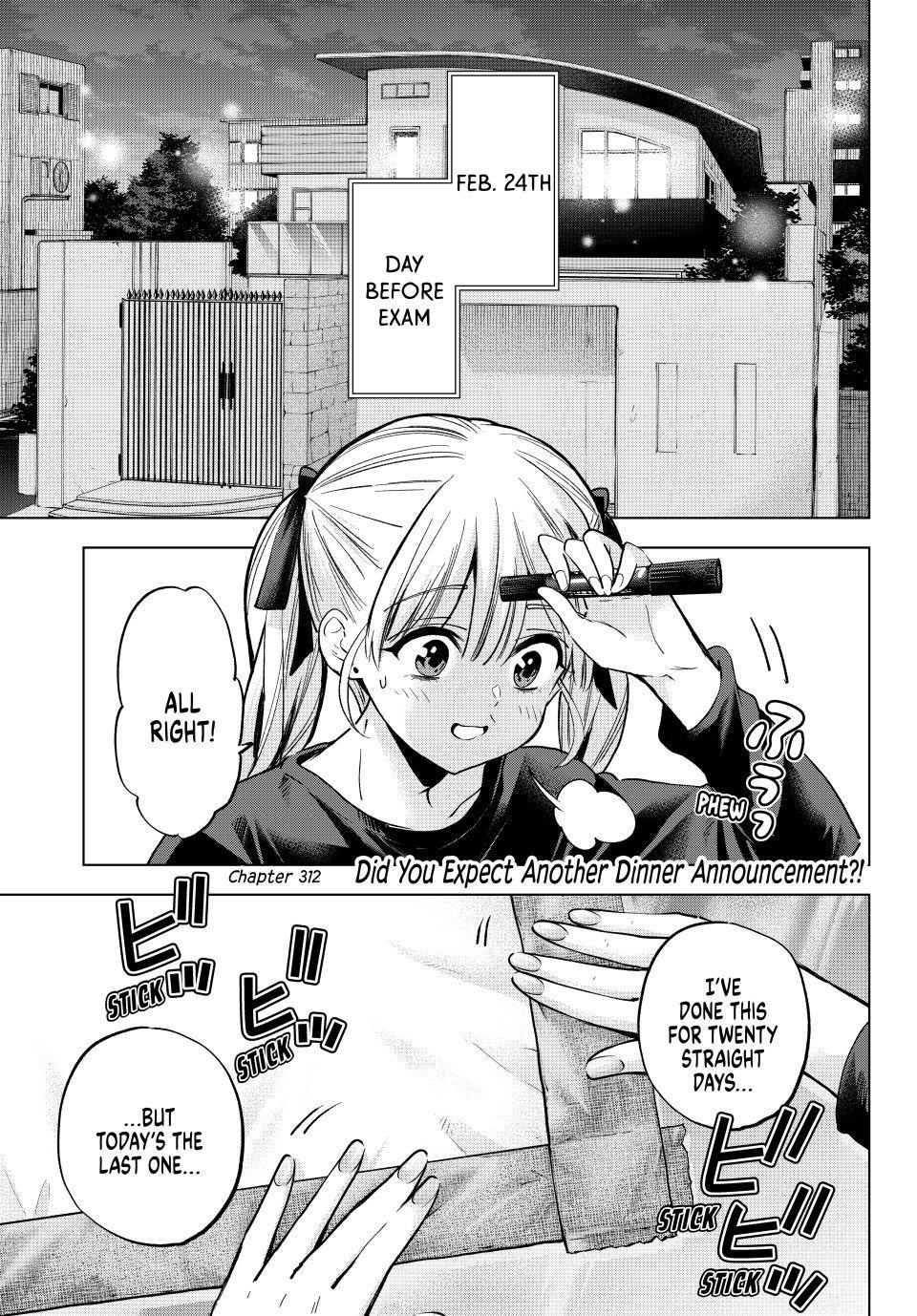 Kakkou no Iinazuke Chap 312 - Next Chap 313