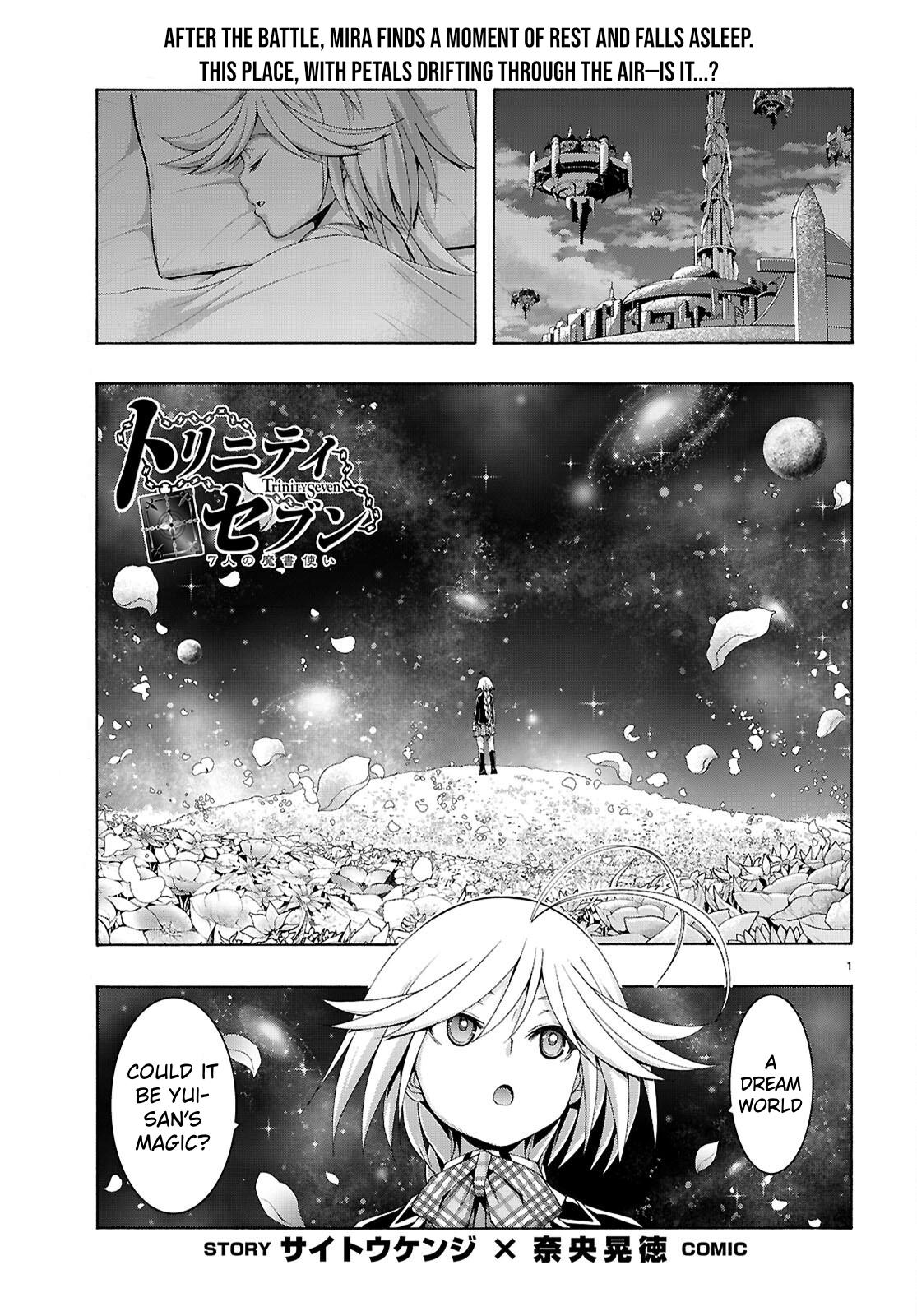 Trinity Seven: 7-Nin no Mahoutsukai Chap 165 - Next Chap 166