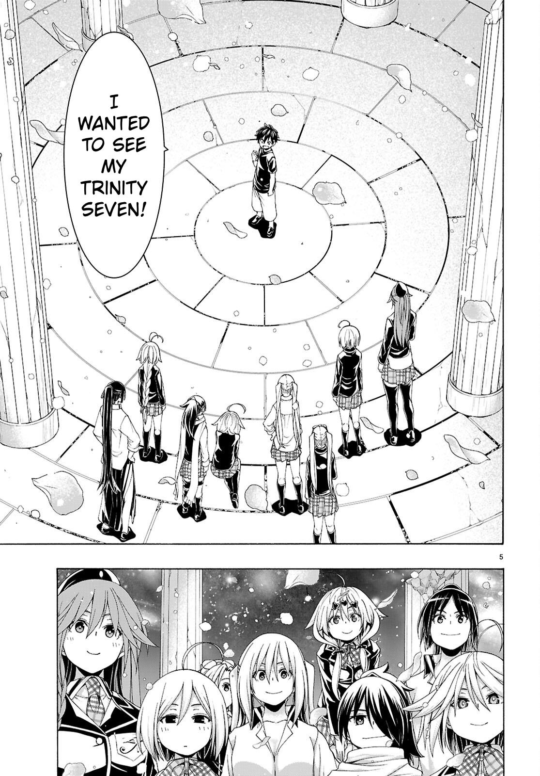 Trinity Seven: 7-Nin no Mahoutsukai Chap 165 - Next Chap 166