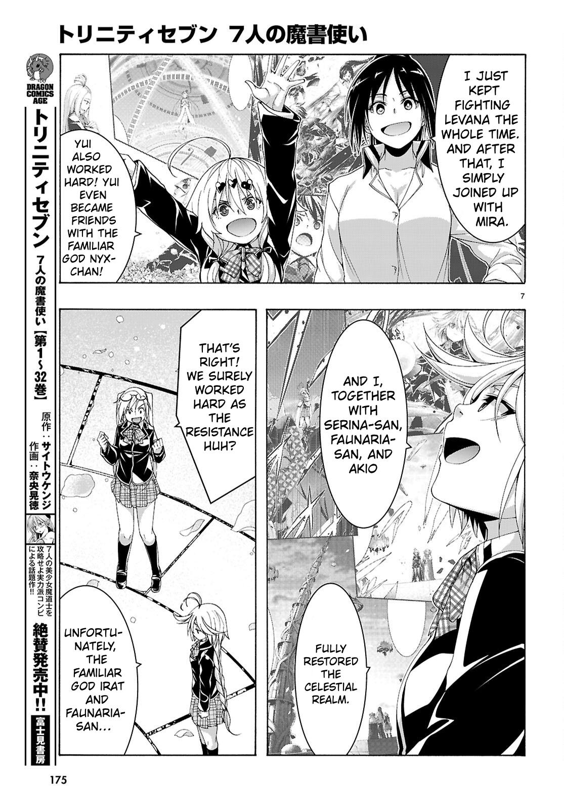 Trinity Seven: 7-Nin no Mahoutsukai Chap 165 - Next Chap 166