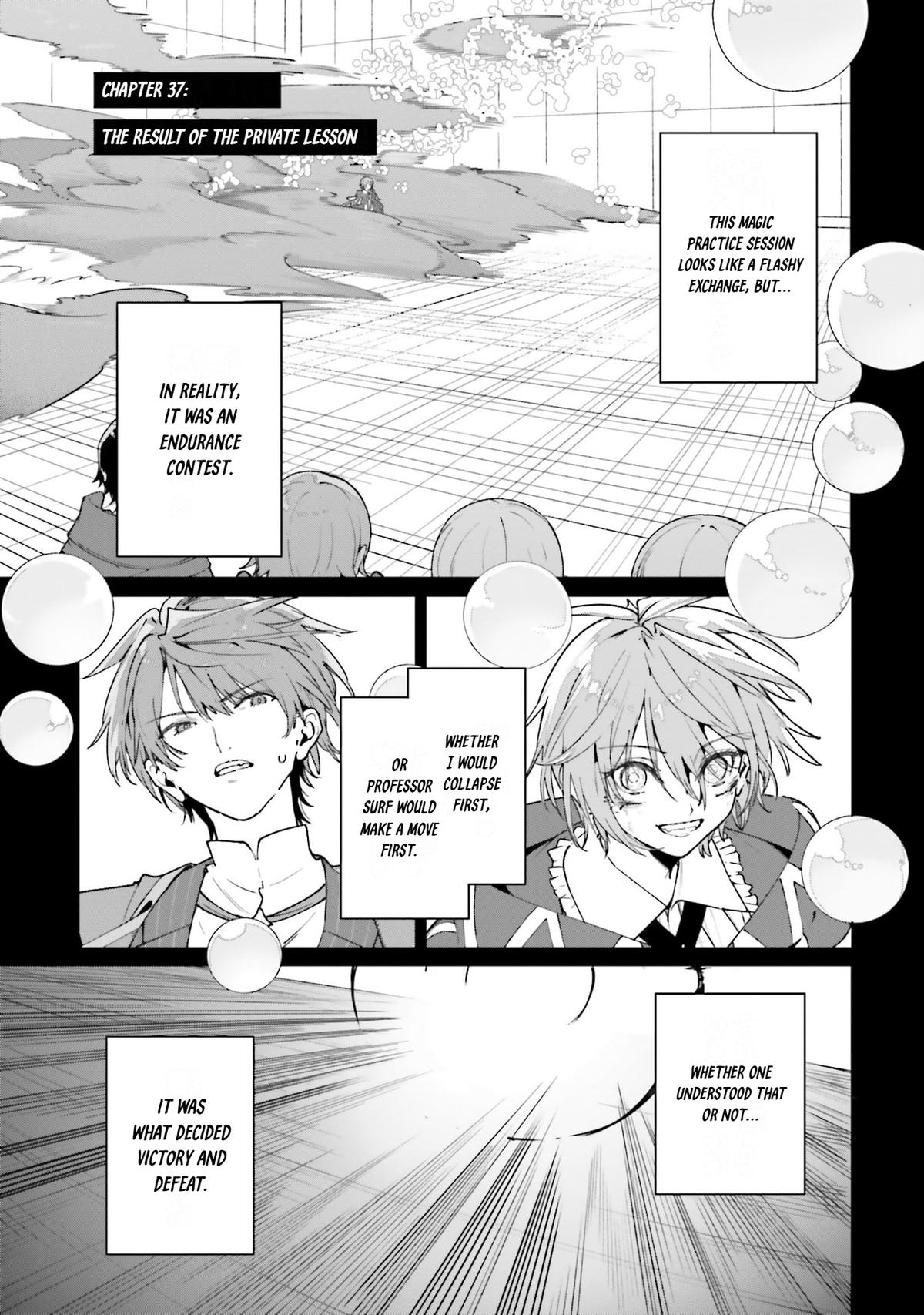 Majutsushi Kunon wa Mieteiru Chap 37 - Next Chap 38
