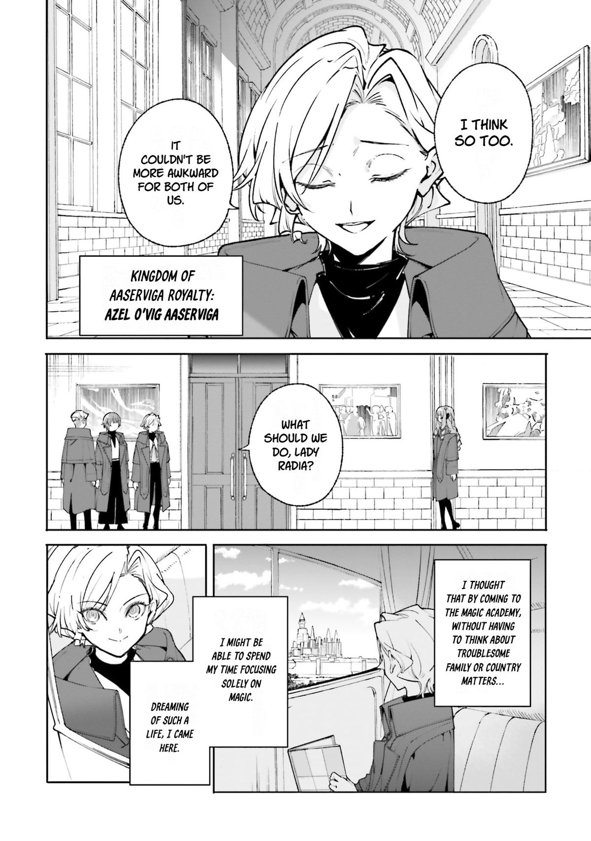 Majutsushi Kunon wa Mieteiru Chap 37 - Next Chap 38