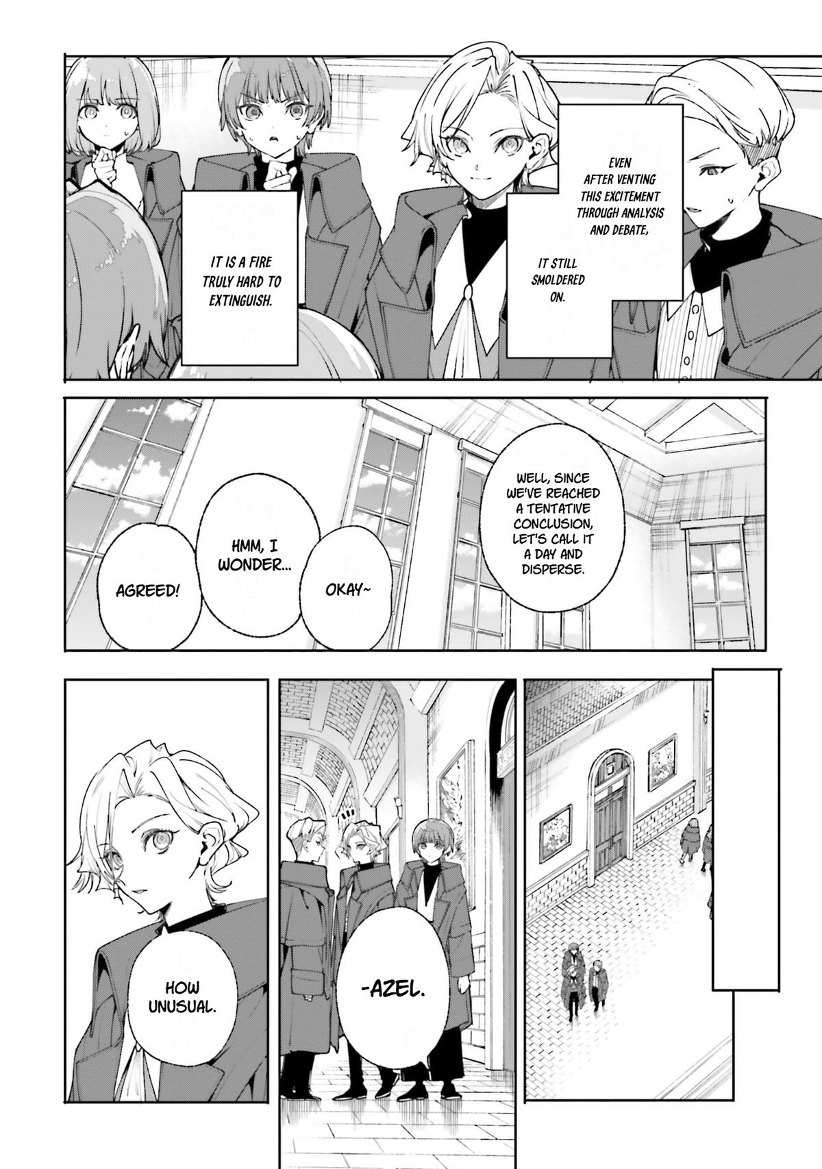 Majutsushi Kunon wa Mieteiru Chap 37 - Next Chap 38