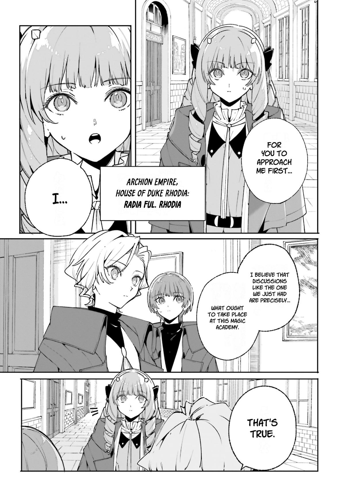 Majutsushi Kunon wa Mieteiru Chap 37 - Next Chap 38