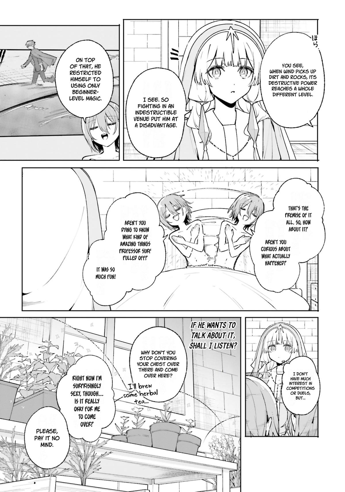 Majutsushi Kunon wa Mieteiru Chap 37 - Next Chap 38