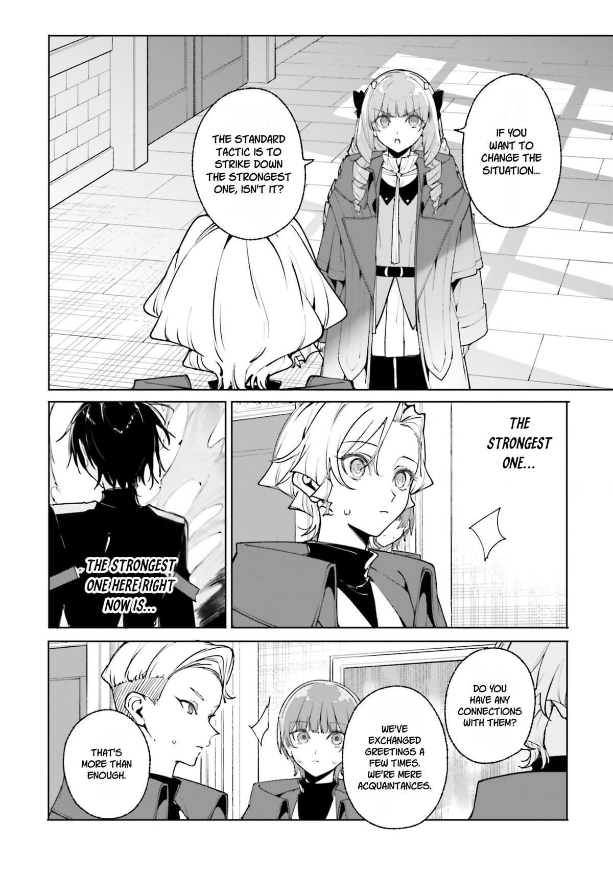Majutsushi Kunon wa Mieteiru Chap 37 - Next Chap 38