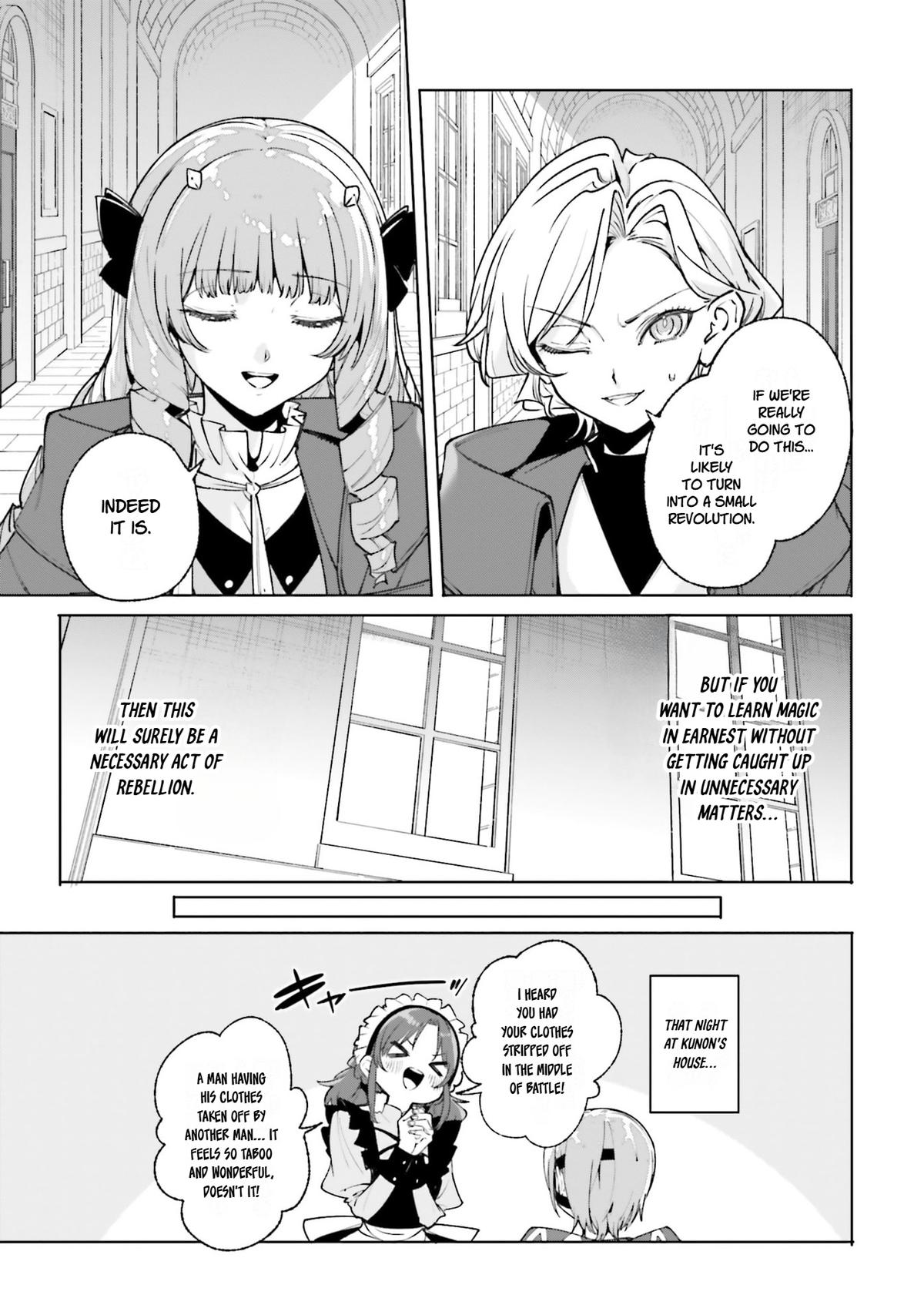 Majutsushi Kunon wa Mieteiru Chap 37 - Next Chap 38