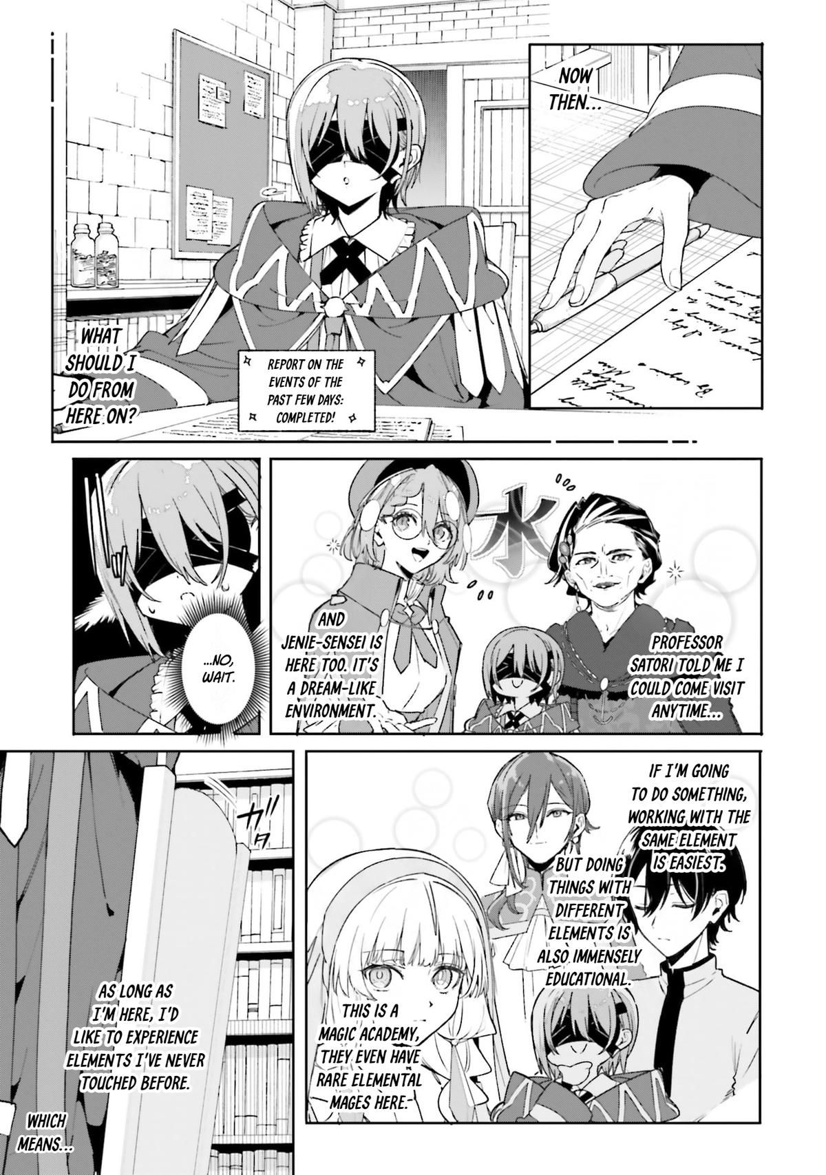 Majutsushi Kunon wa Mieteiru Chap 37 - Next Chap 38