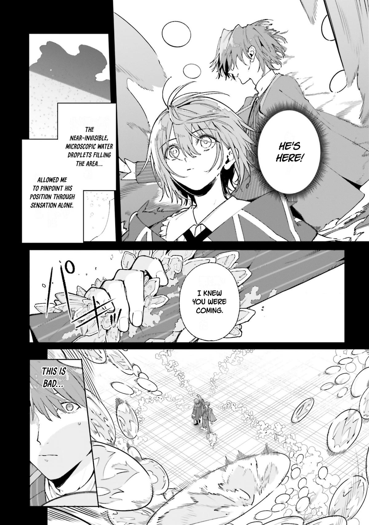 Majutsushi Kunon wa Mieteiru Chap 37 - Next Chap 38