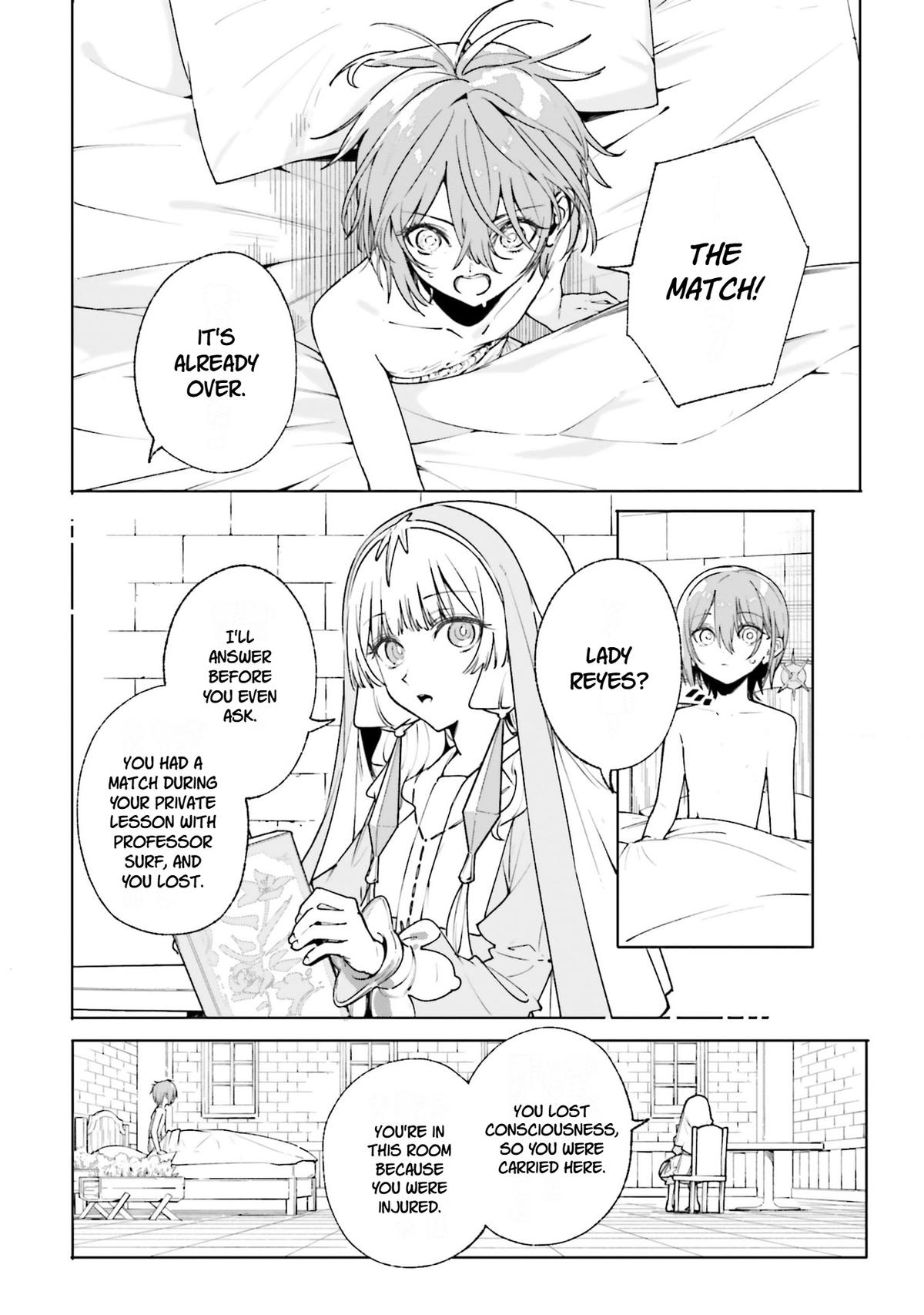 Majutsushi Kunon wa Mieteiru Chap 37 - Next Chap 38