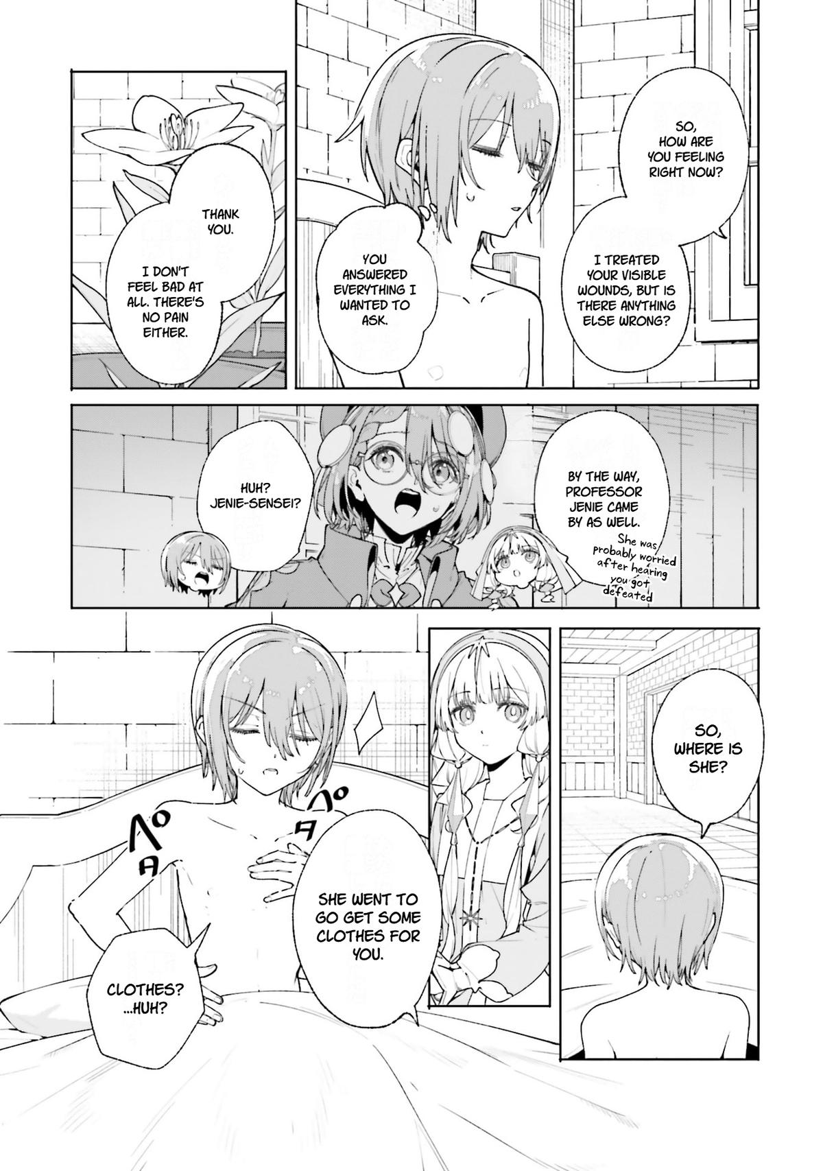 Majutsushi Kunon wa Mieteiru Chap 37 - Next Chap 38
