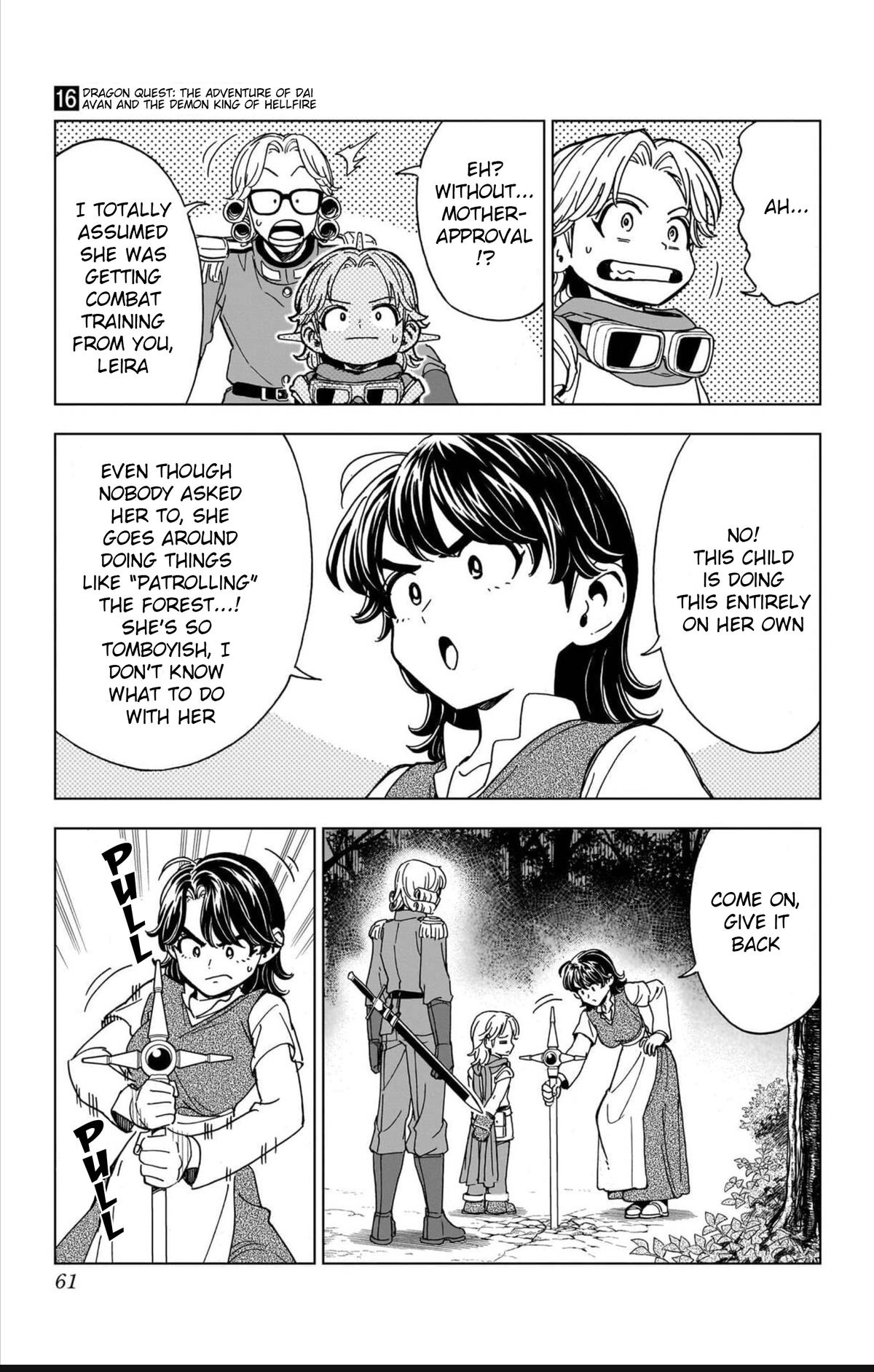 Dragon Quest: Dai no Daibouken - Yuusha Avan to Gokuen no Maou Chap 62 - Next Chap 63