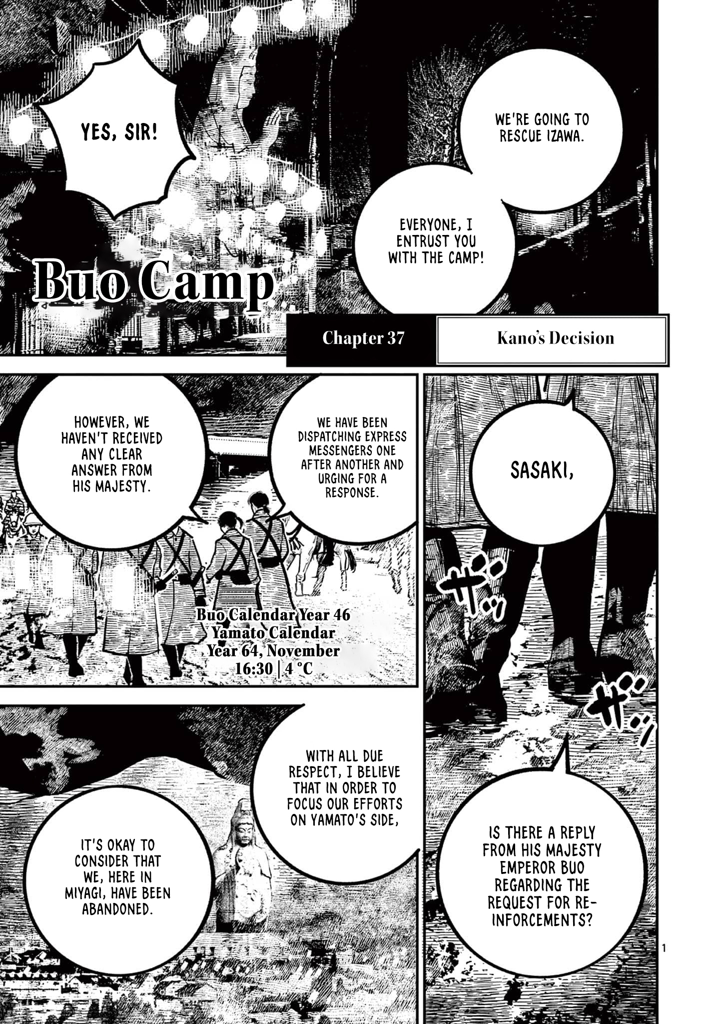 Nippon Sangoku Chap 37 - Next Chap 38