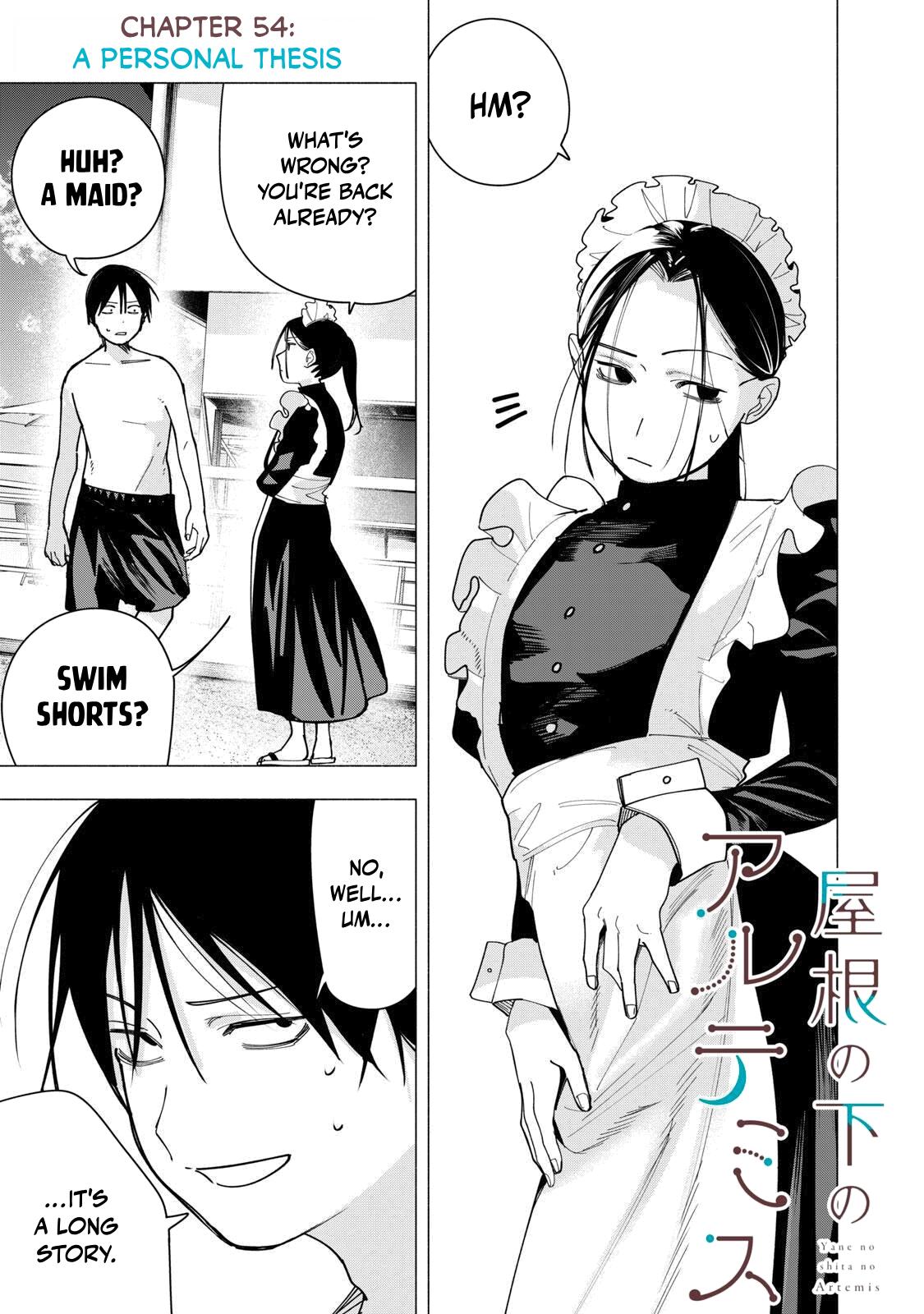 Yane no Shita no Artemis Chap 54 - Next Chap 55