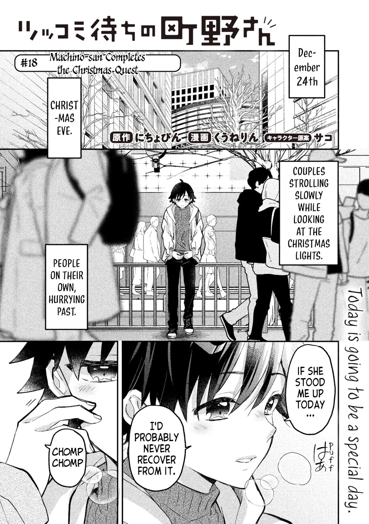 Tsukkomi Machi no Machino-san Chap 18 - Next Chap 19