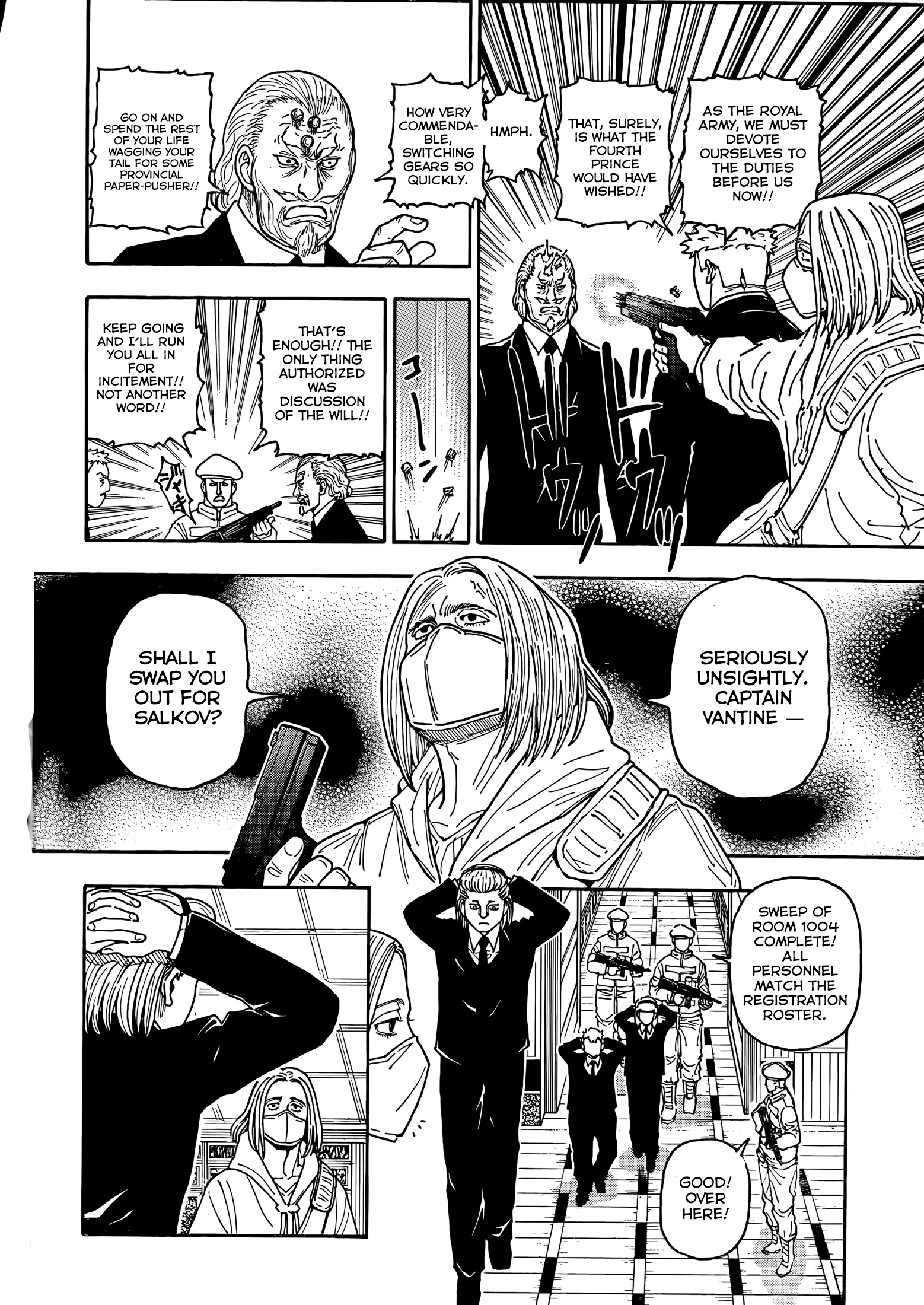 Hunter x Hunter Chap 418 - Next Chap 419