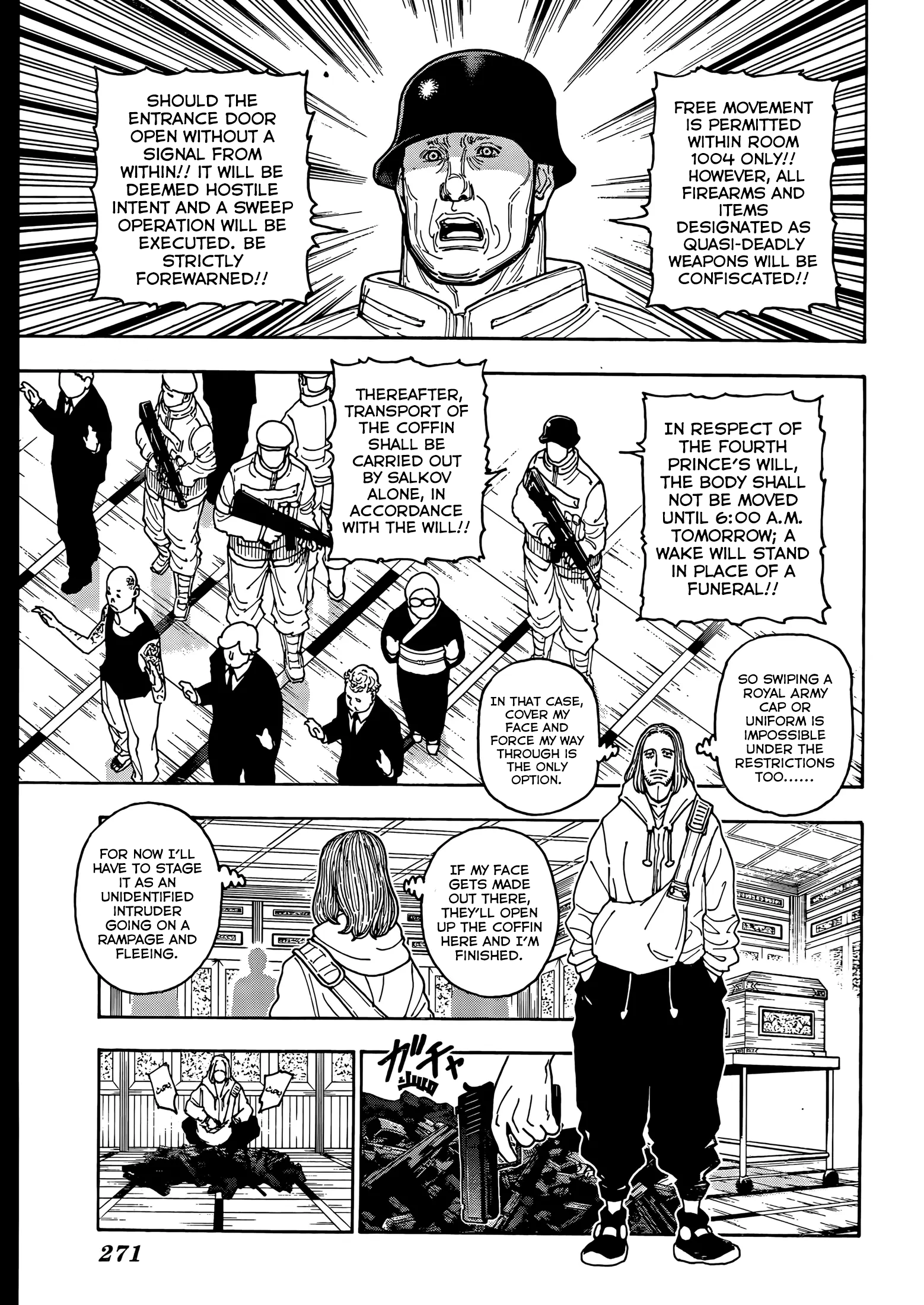 Hunter x Hunter Chap 418 - Next Chap 419