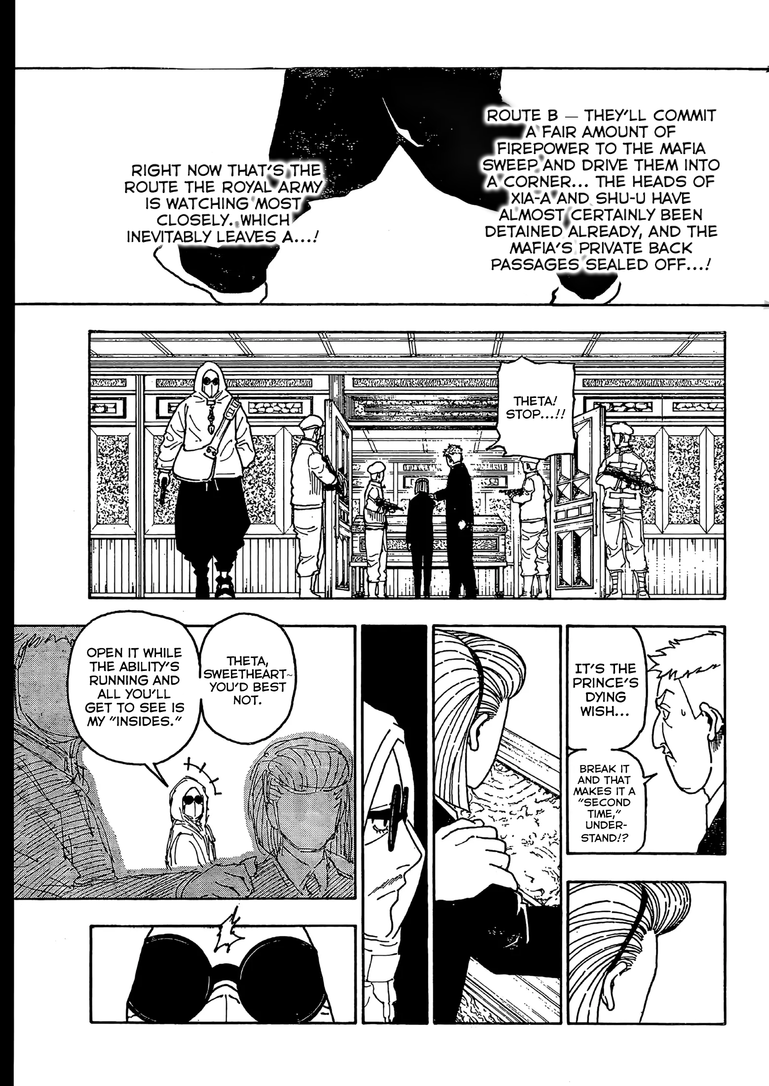Hunter x Hunter Chap 418 - Next Chap 419