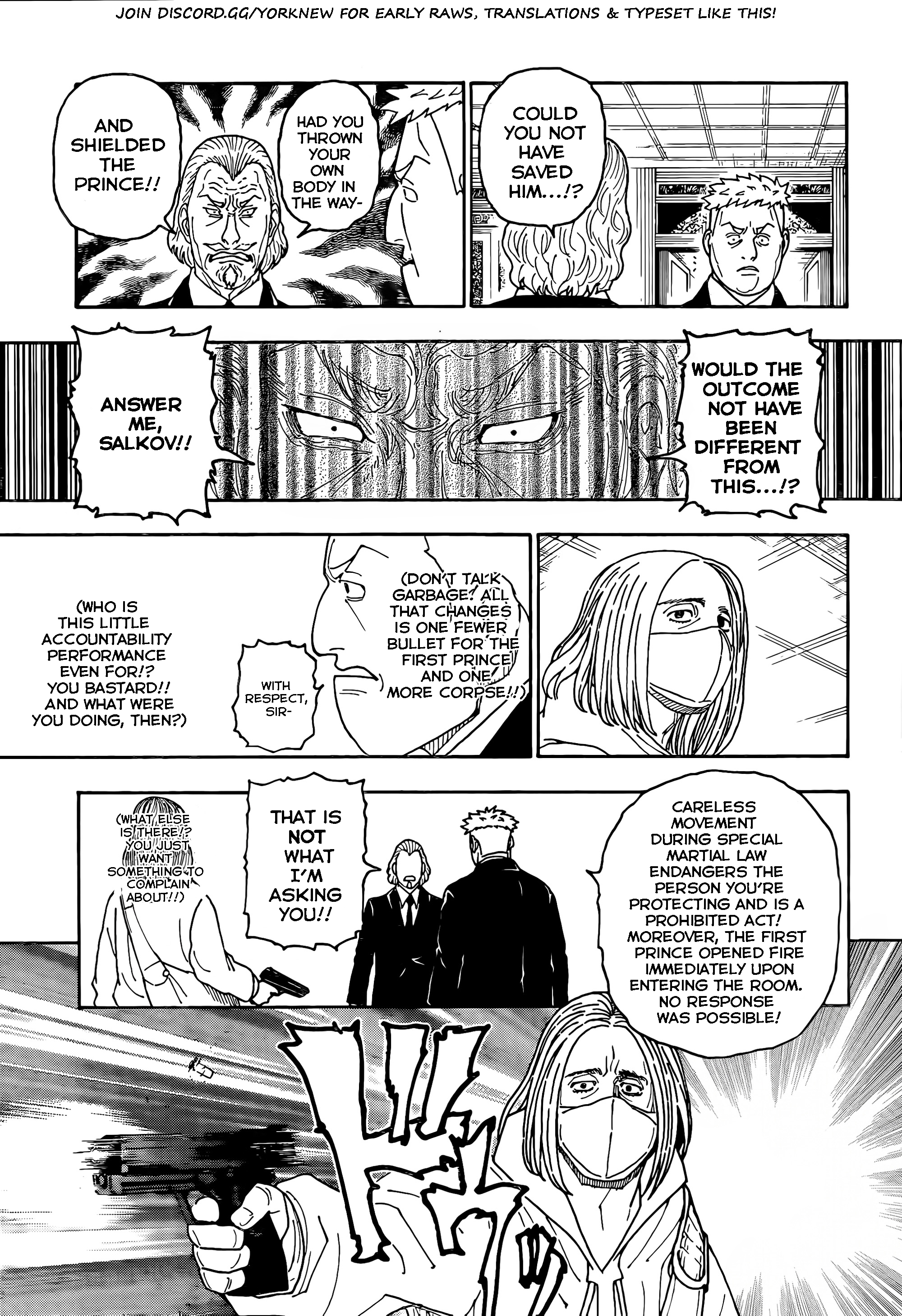 Hunter x Hunter Chap 418 - Next Chap 419