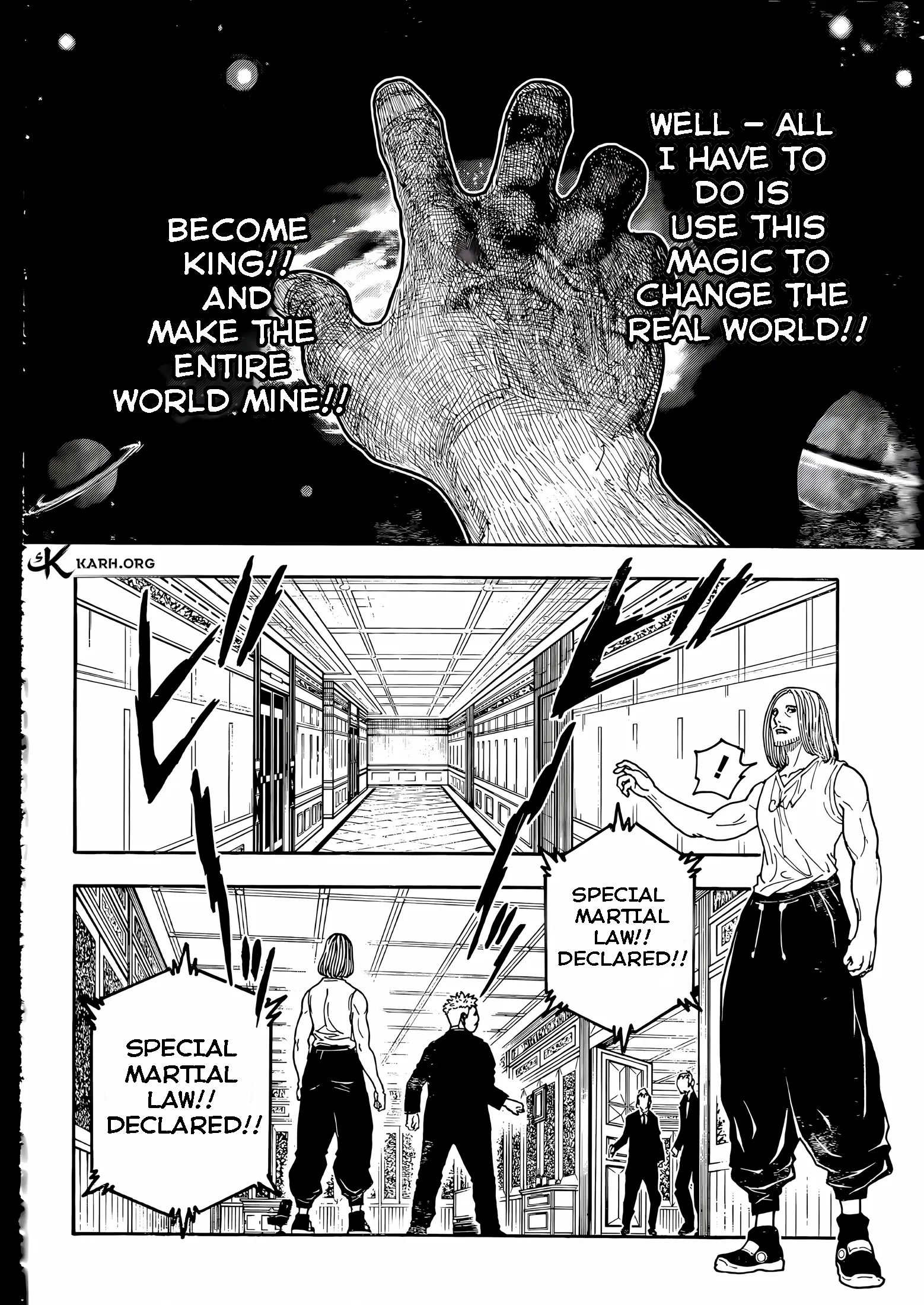 Hunter x Hunter Chap 418 - Next Chap 419