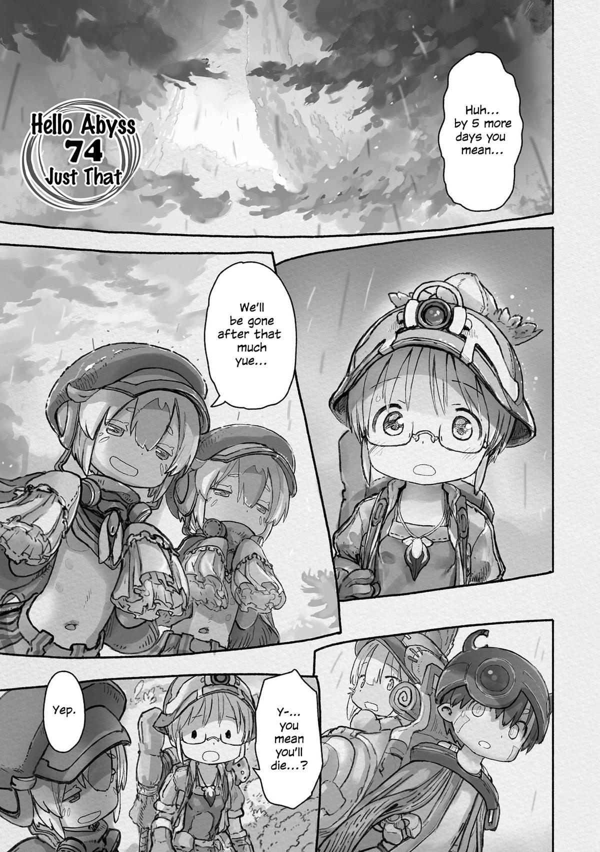 Made in Abyss Chap 74 - Next Chap 75