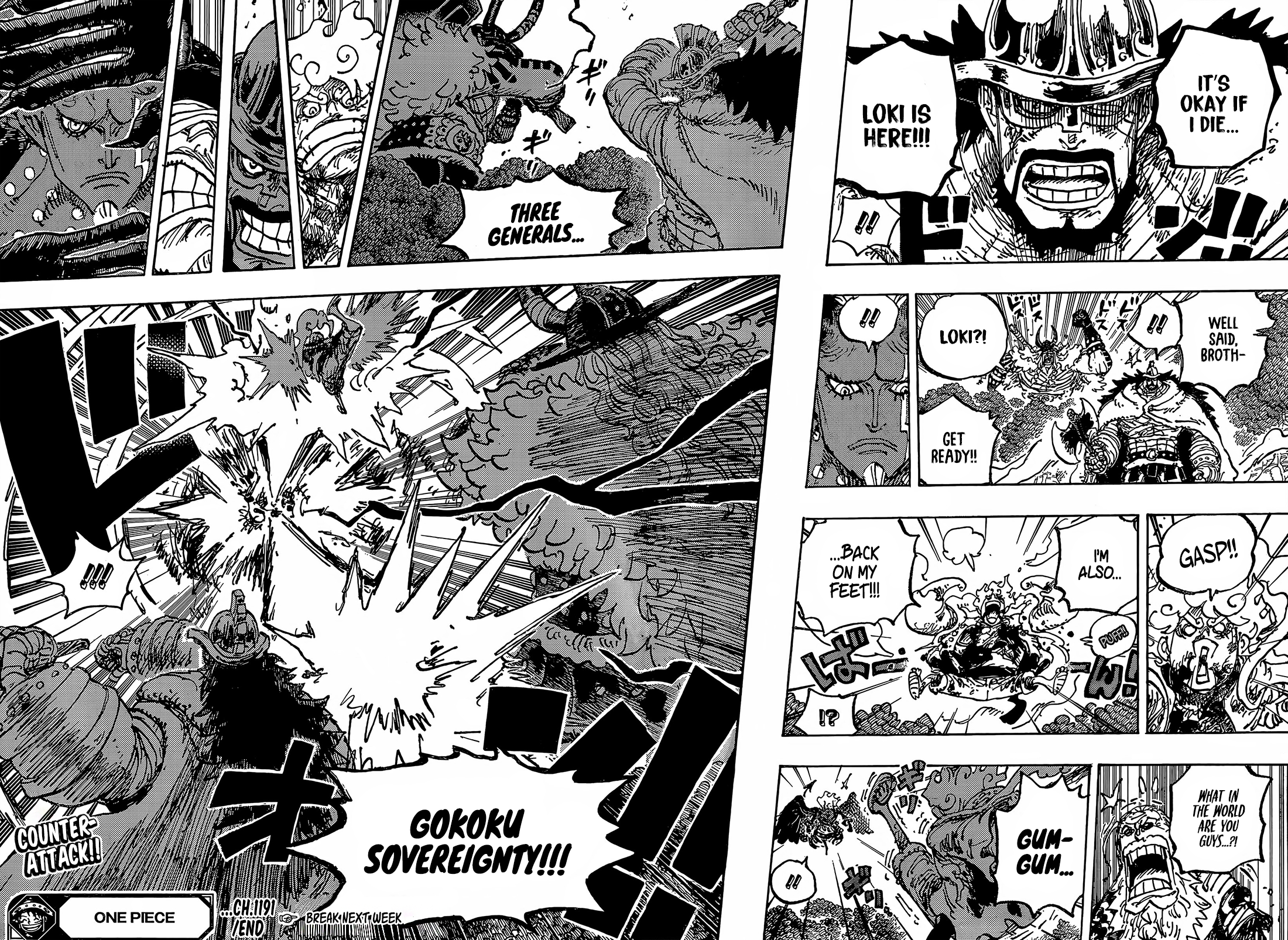 One Piece English Chap 1191 - Next Chap 1192