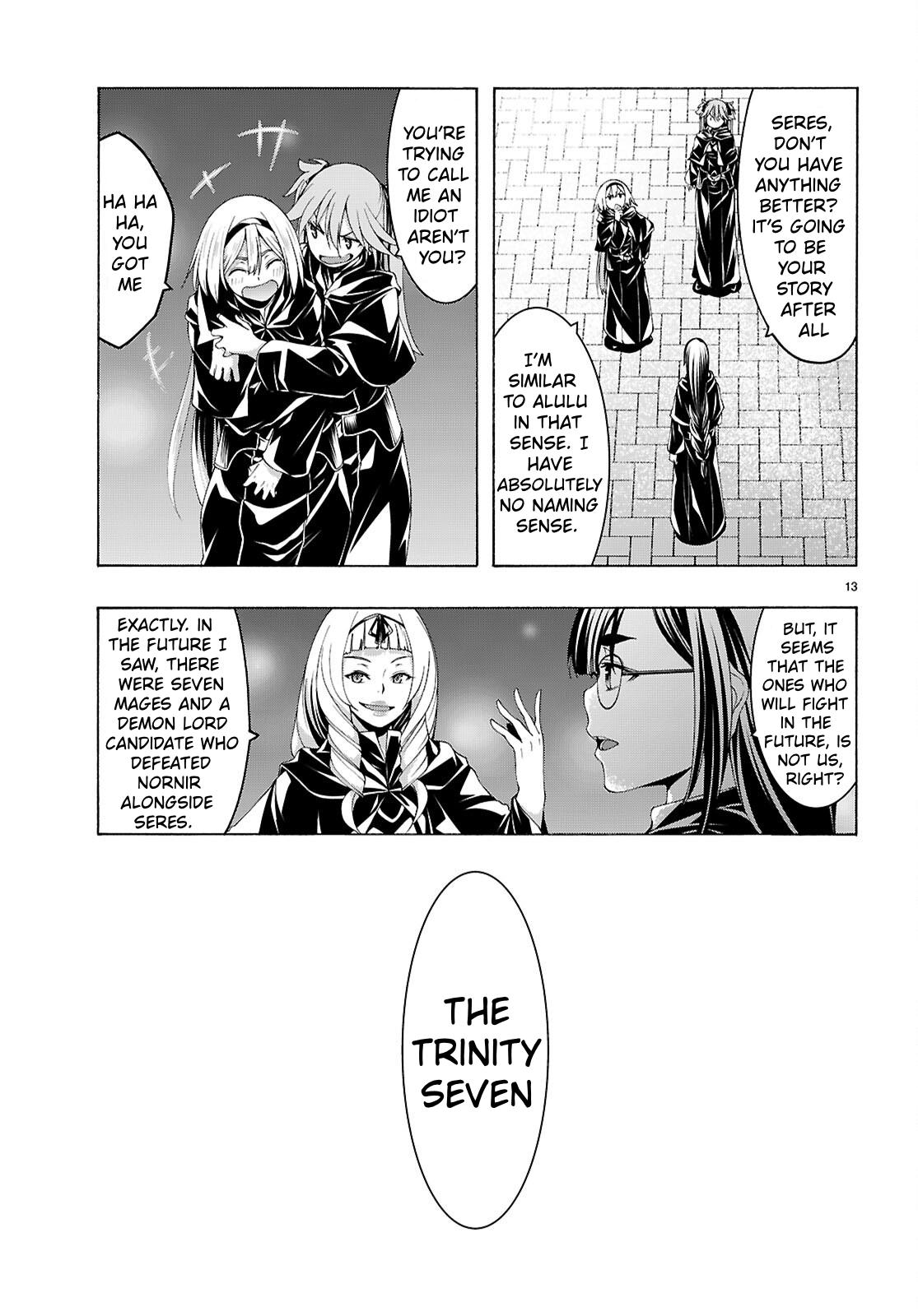 Trinity Seven: 7-Nin no Mahoutsukai Chap 163 - Next Chap 164