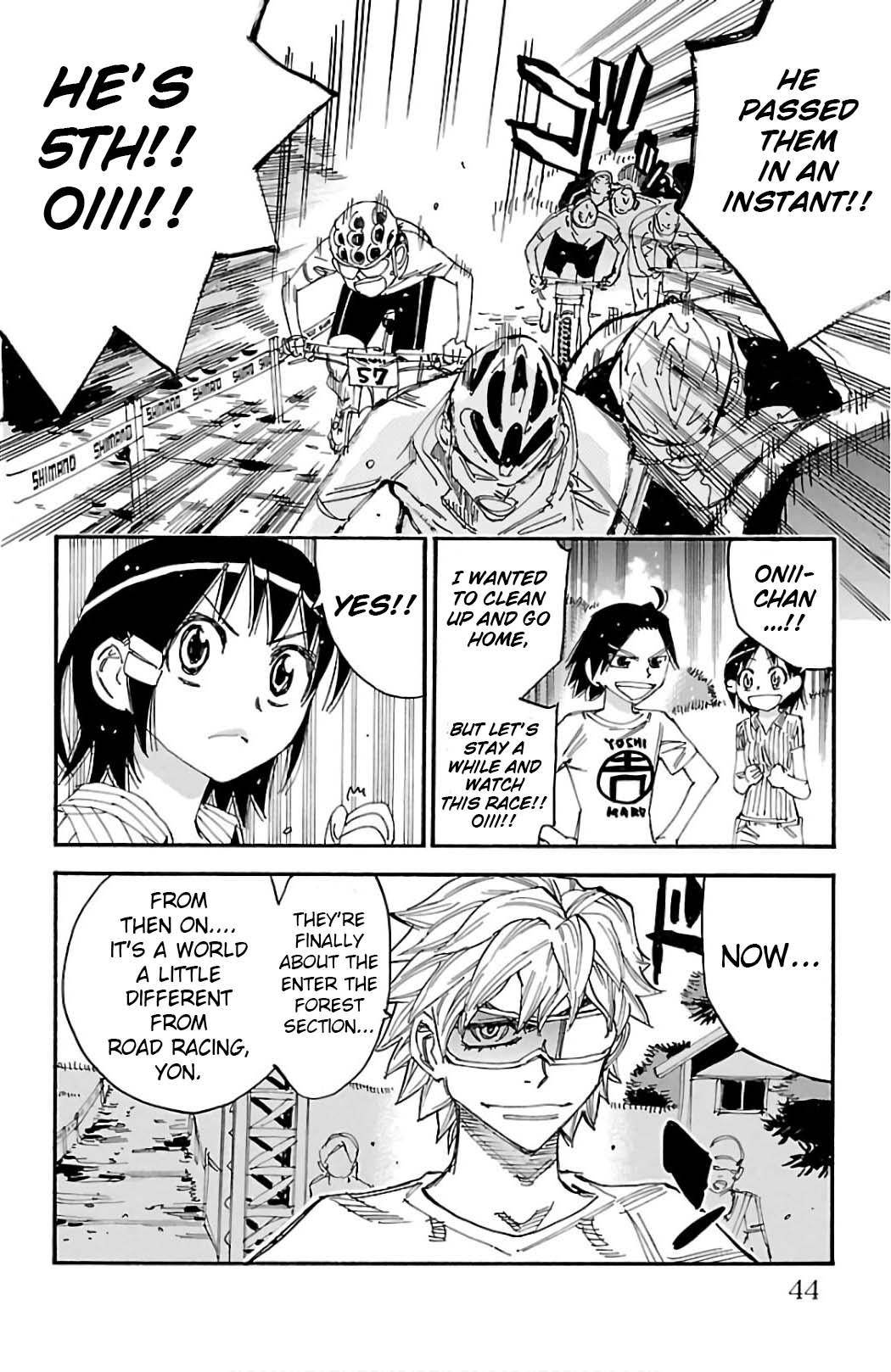 Yowamushi Pedal Chap 580 - Next Chap 581