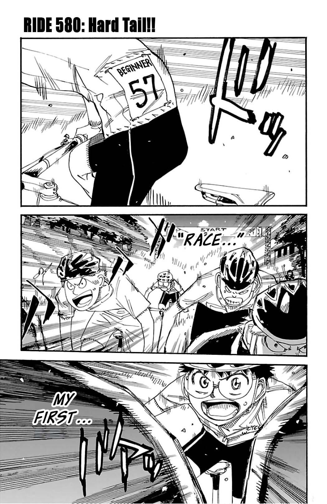 Yowamushi Pedal Chap 580 - Next Chap 581
