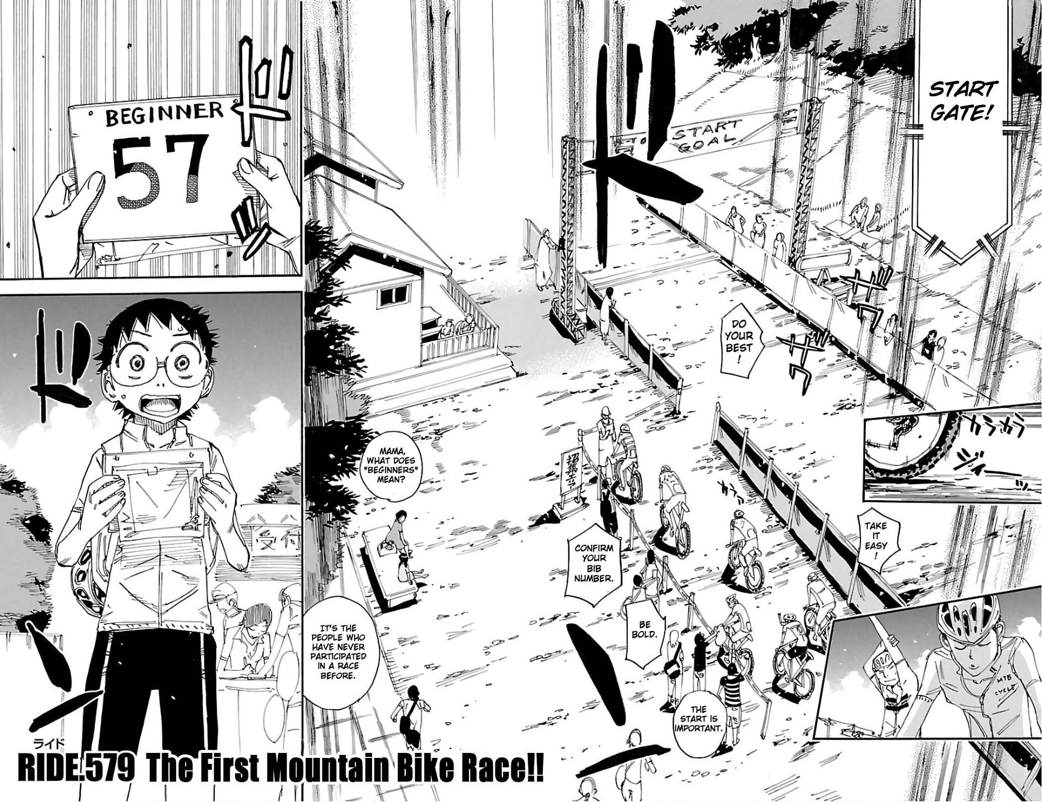 Yowamushi Pedal Chap 579 - Next Chap 580