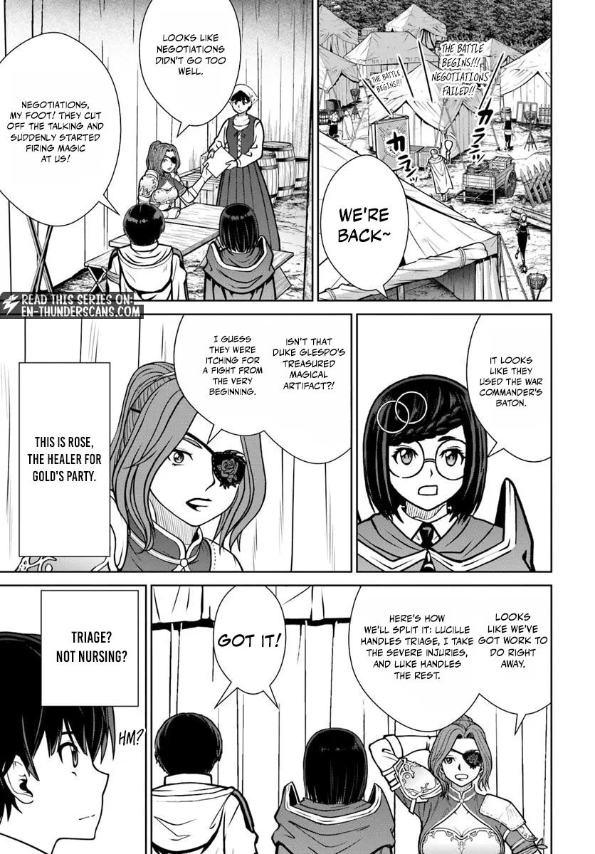 Gokufuri Kyohi shite Tesaguri Start!: Tokka shinai Healer, Nakama to Wakarete Tabi ni Deru Chap 57 - Next Chap 58