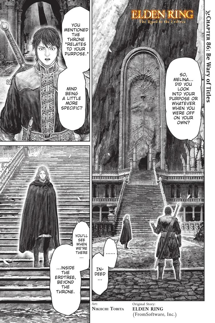 Elden Ring: Ougonju e no Michi Chap 86 - Next Chap 87