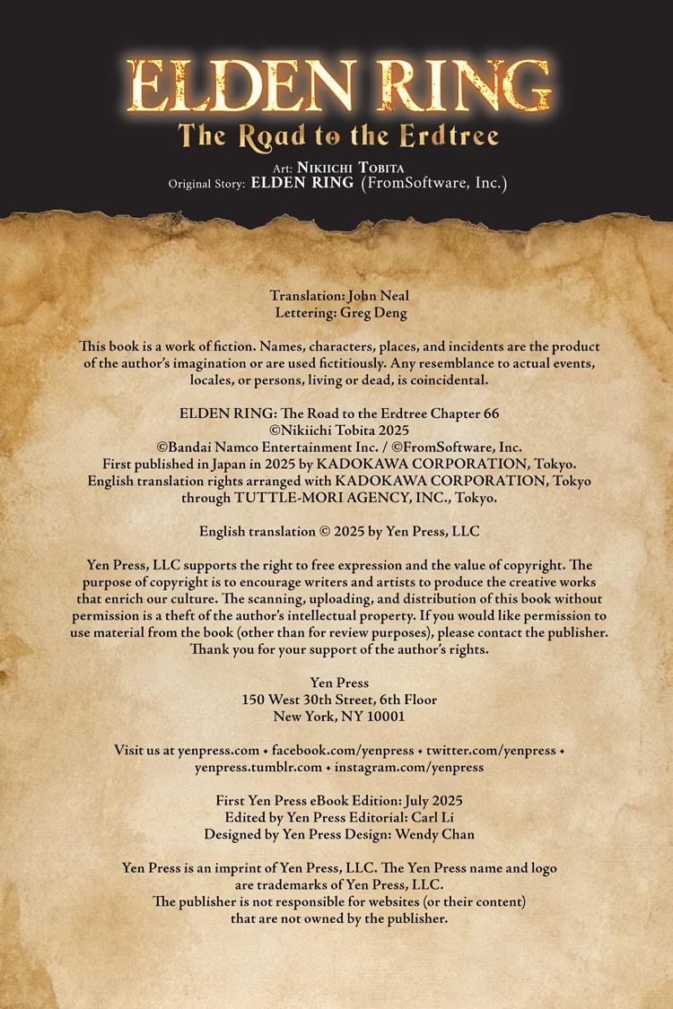 Elden Ring: Ougonju e no Michi Chap 66 - Next Chap 67