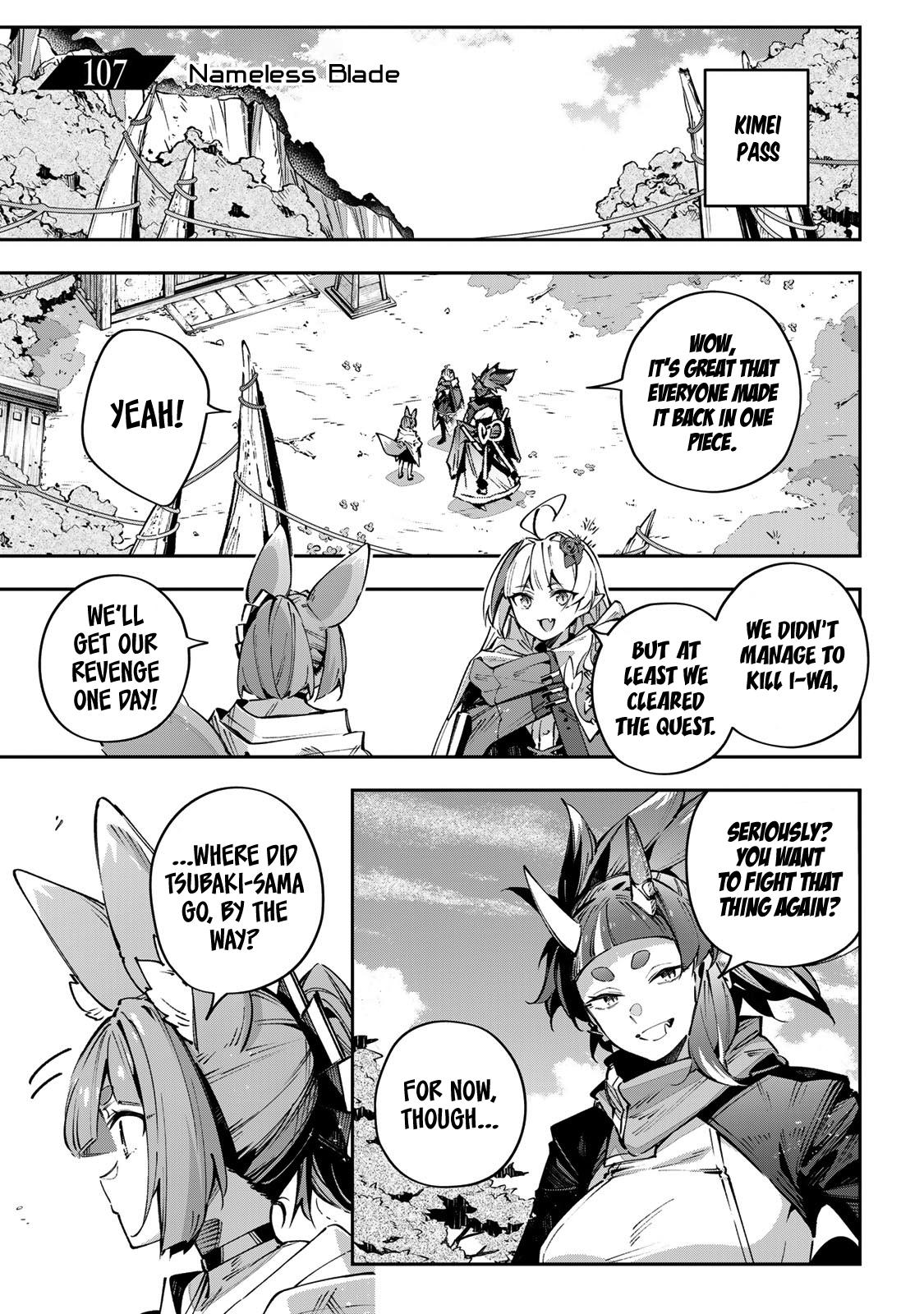Destiny Unchain Online: Kyuuketsuki Shoujo to Natte, Yagate Chap 107 - Next Chap 108