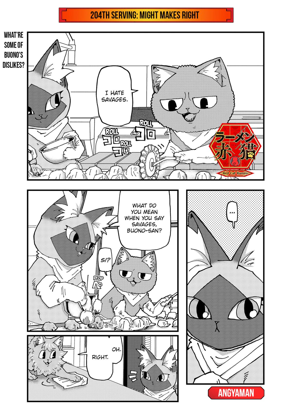 Red Cat Ramen Chap 204 - Next Chap 205