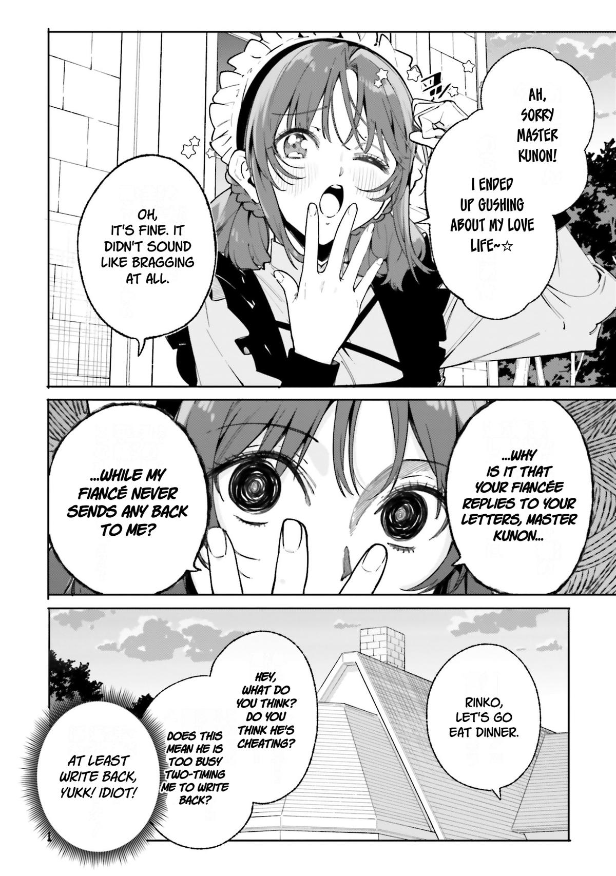Majutsushi Kunon wa Mieteiru Chap 33 - Next Chap 34