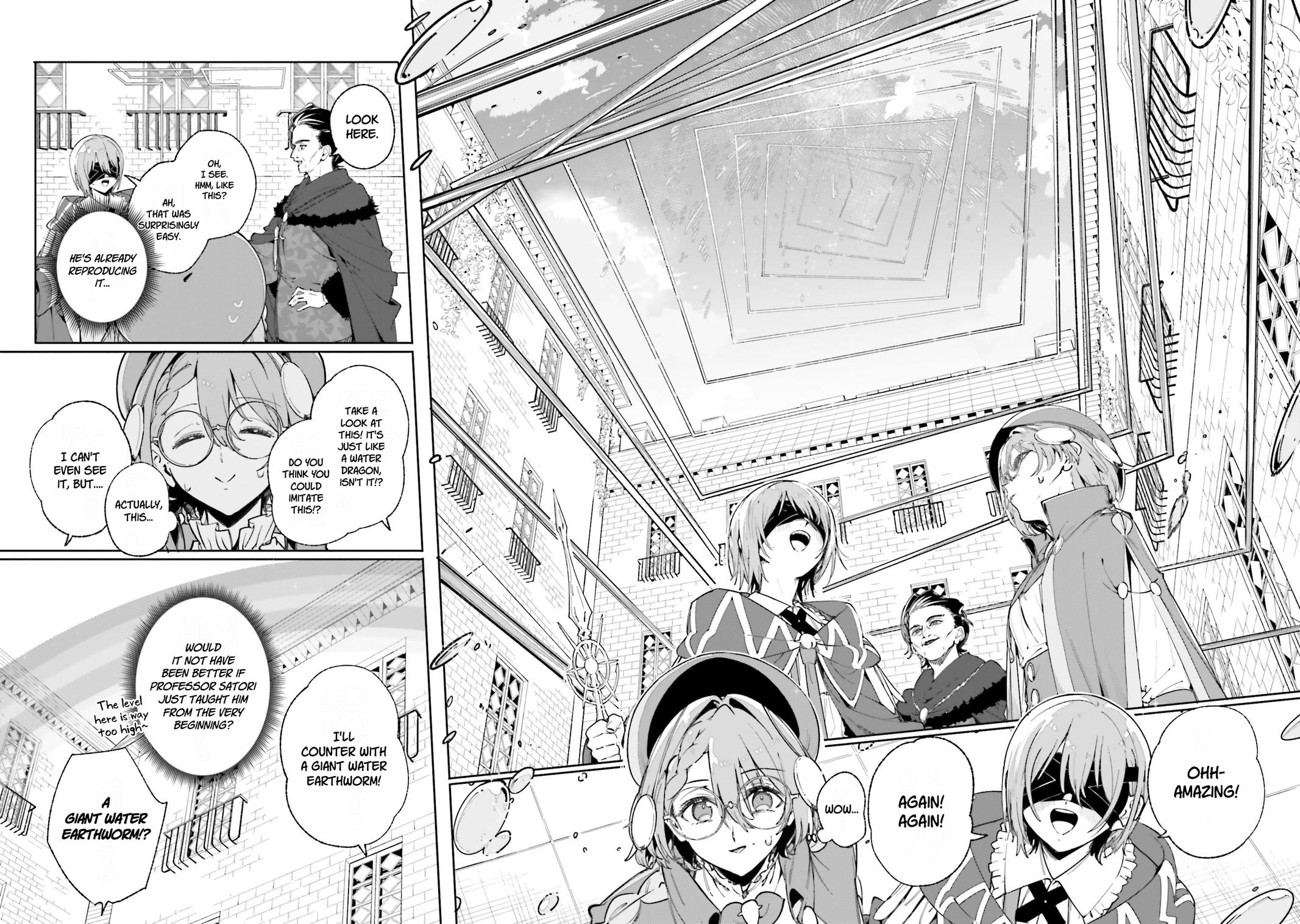 Majutsushi Kunon wa Mieteiru Chap 33 - Next Chap 34