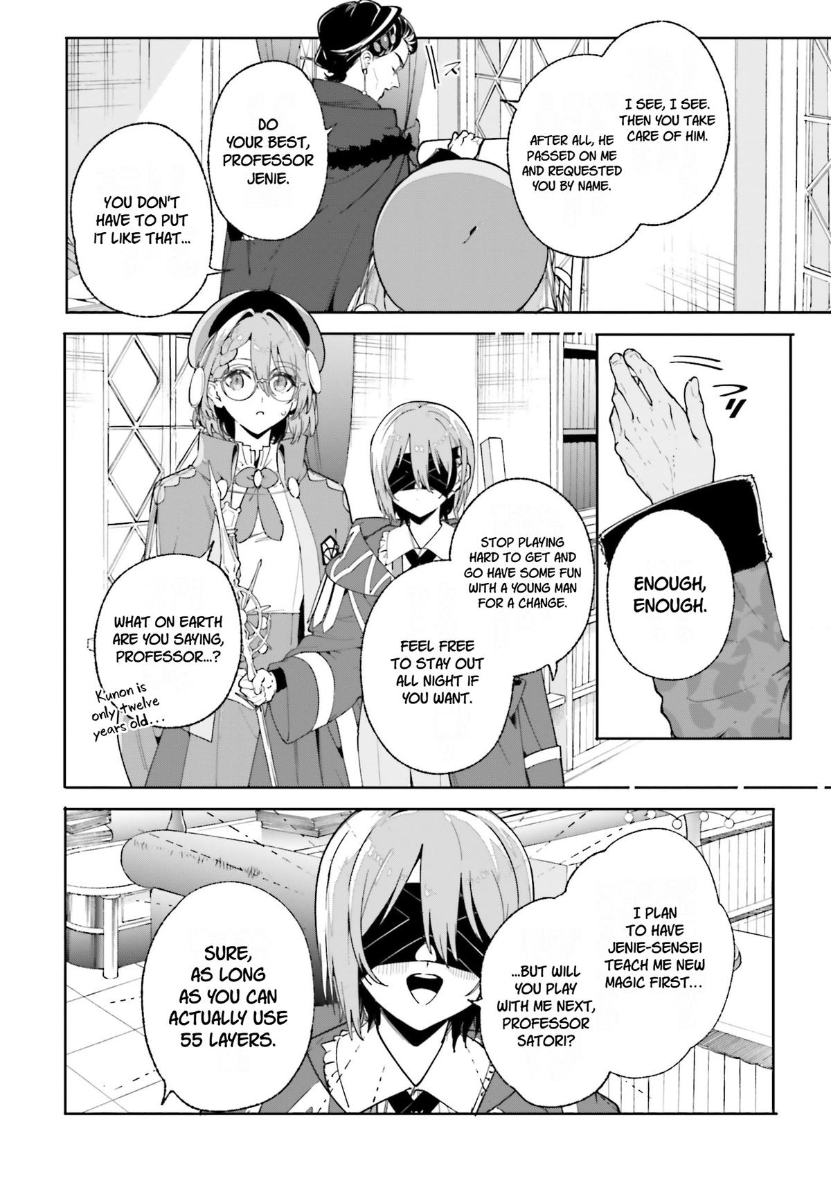 Majutsushi Kunon wa Mieteiru Chap 33 - Next Chap 34