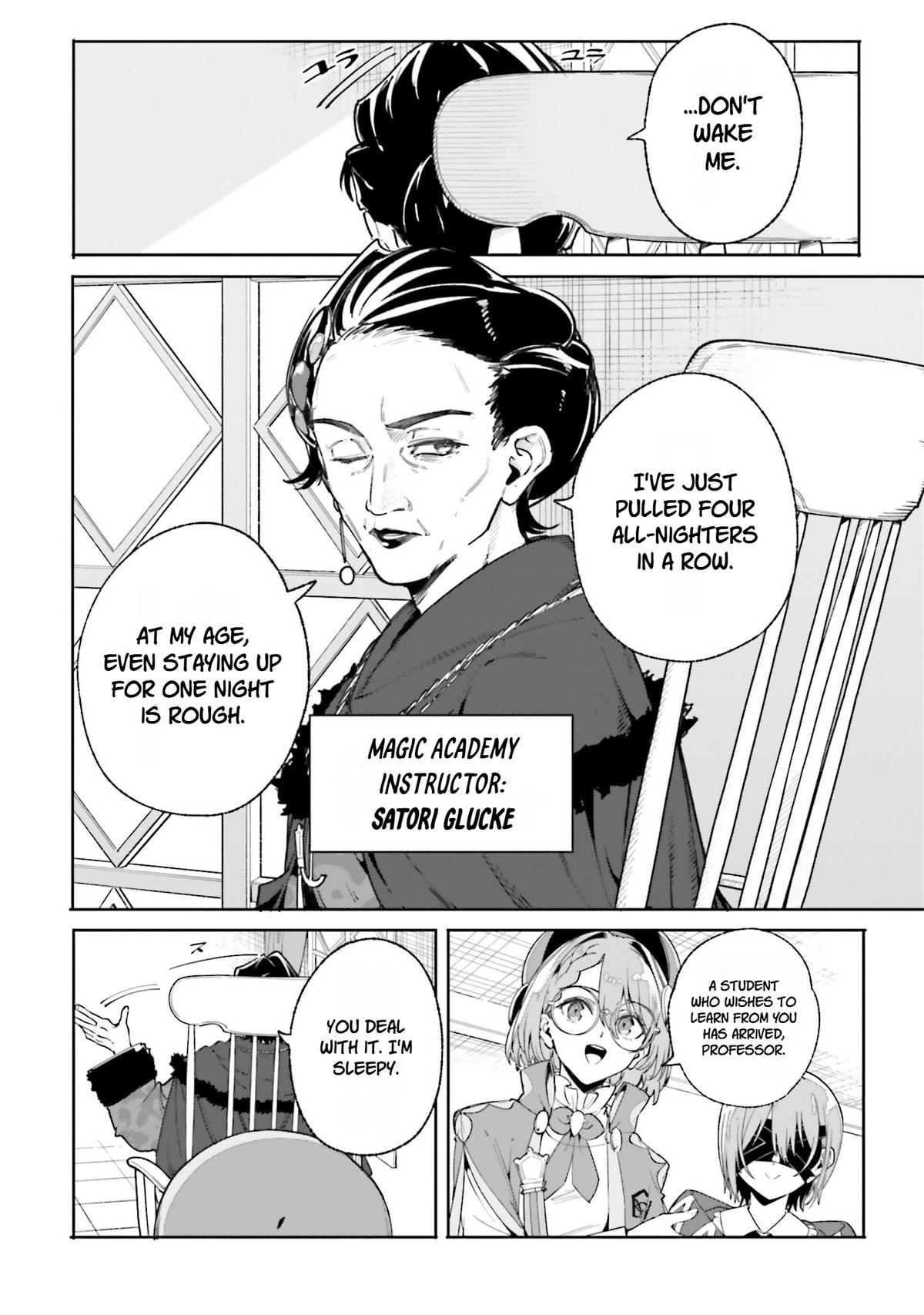 Majutsushi Kunon wa Mieteiru Chap 33 - Next Chap 34
