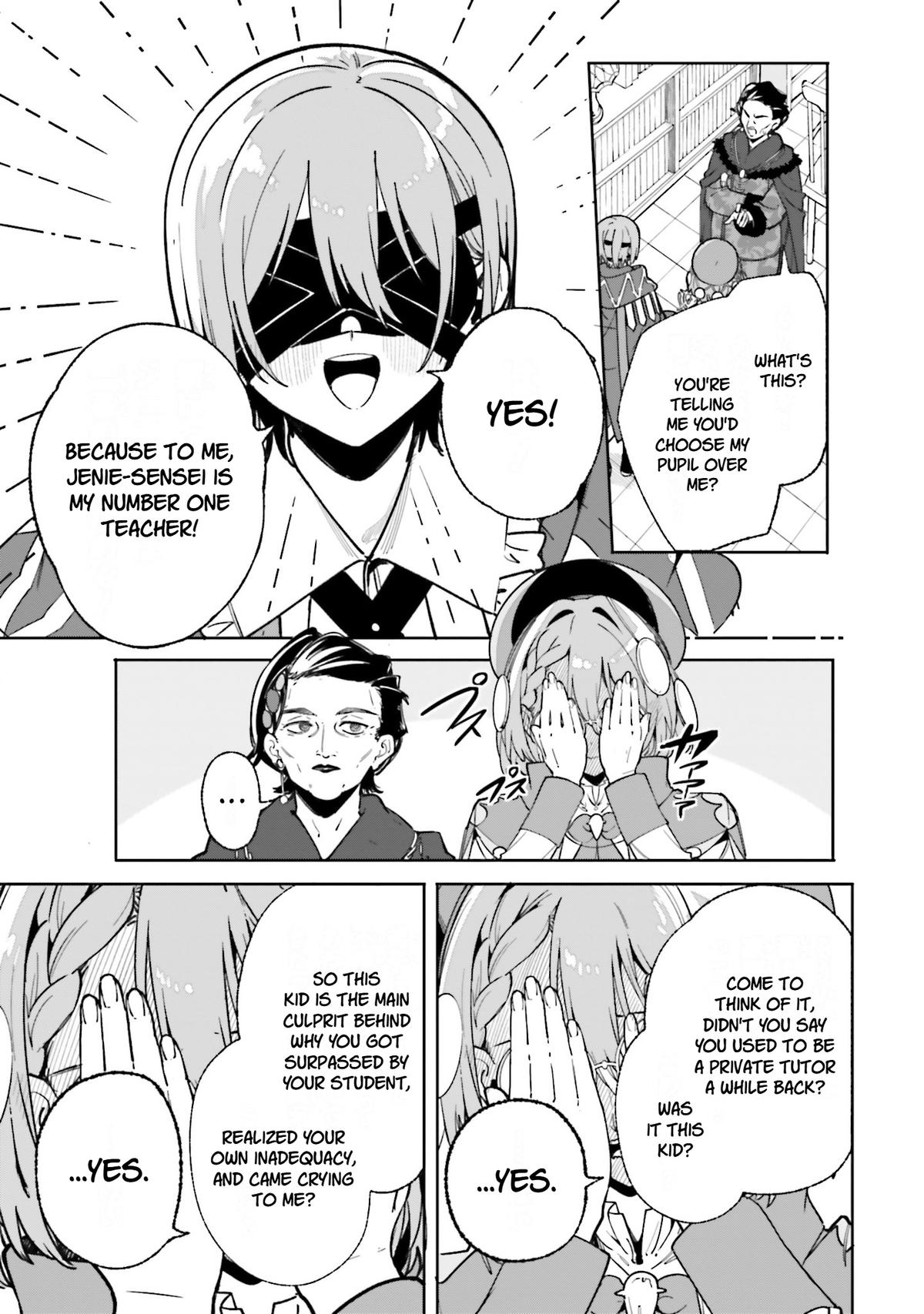Majutsushi Kunon wa Mieteiru Chap 33 - Next Chap 34