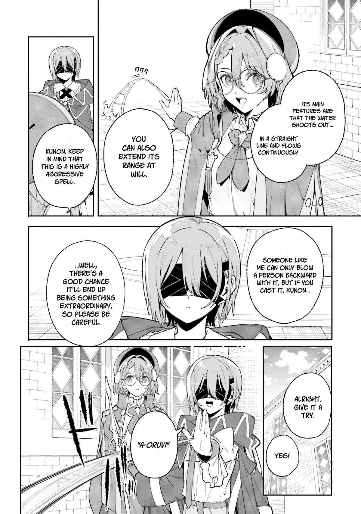 Majutsushi Kunon wa Mieteiru Chap 33 - Next Chap 34