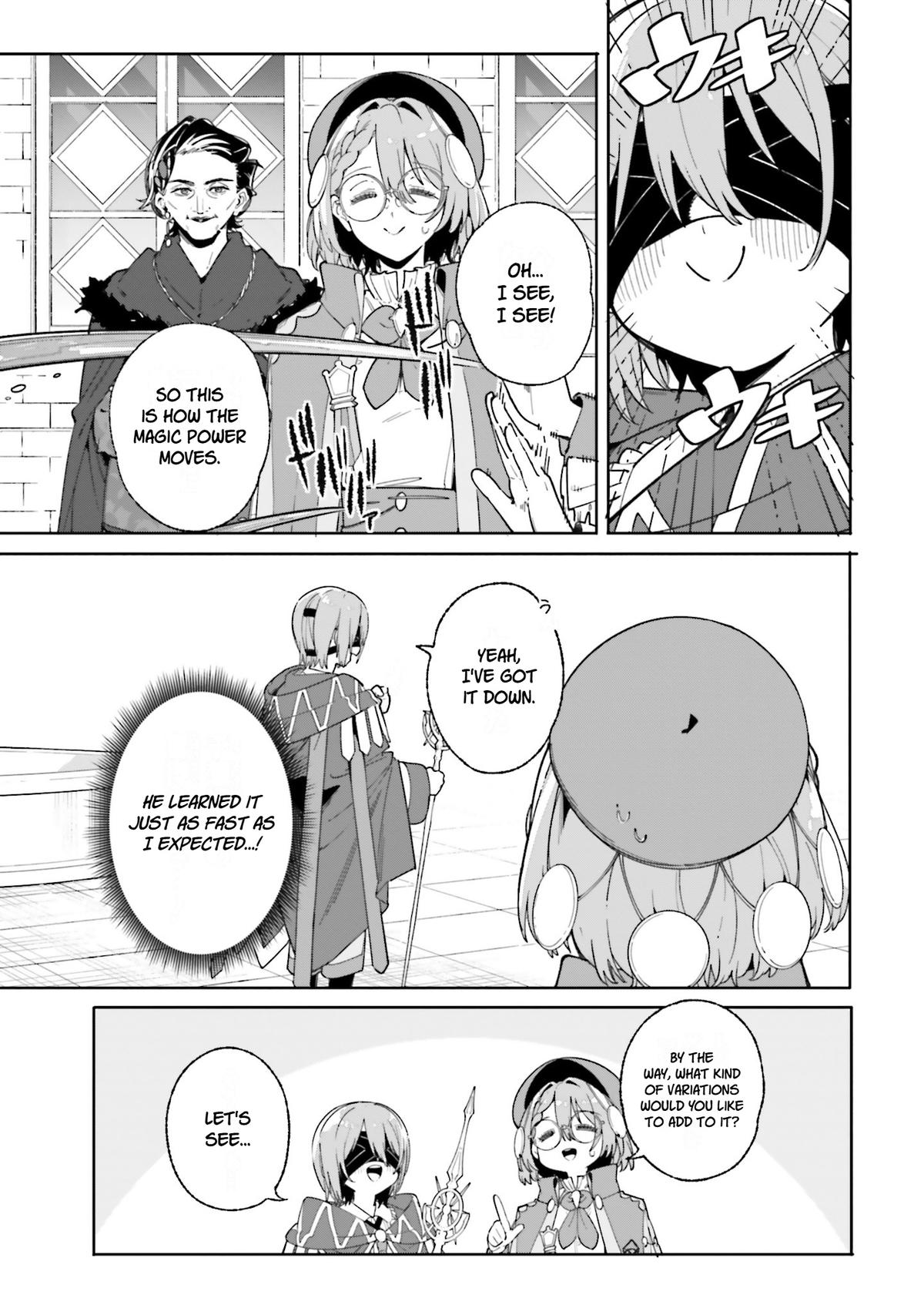 Majutsushi Kunon wa Mieteiru Chap 33 - Next Chap 34