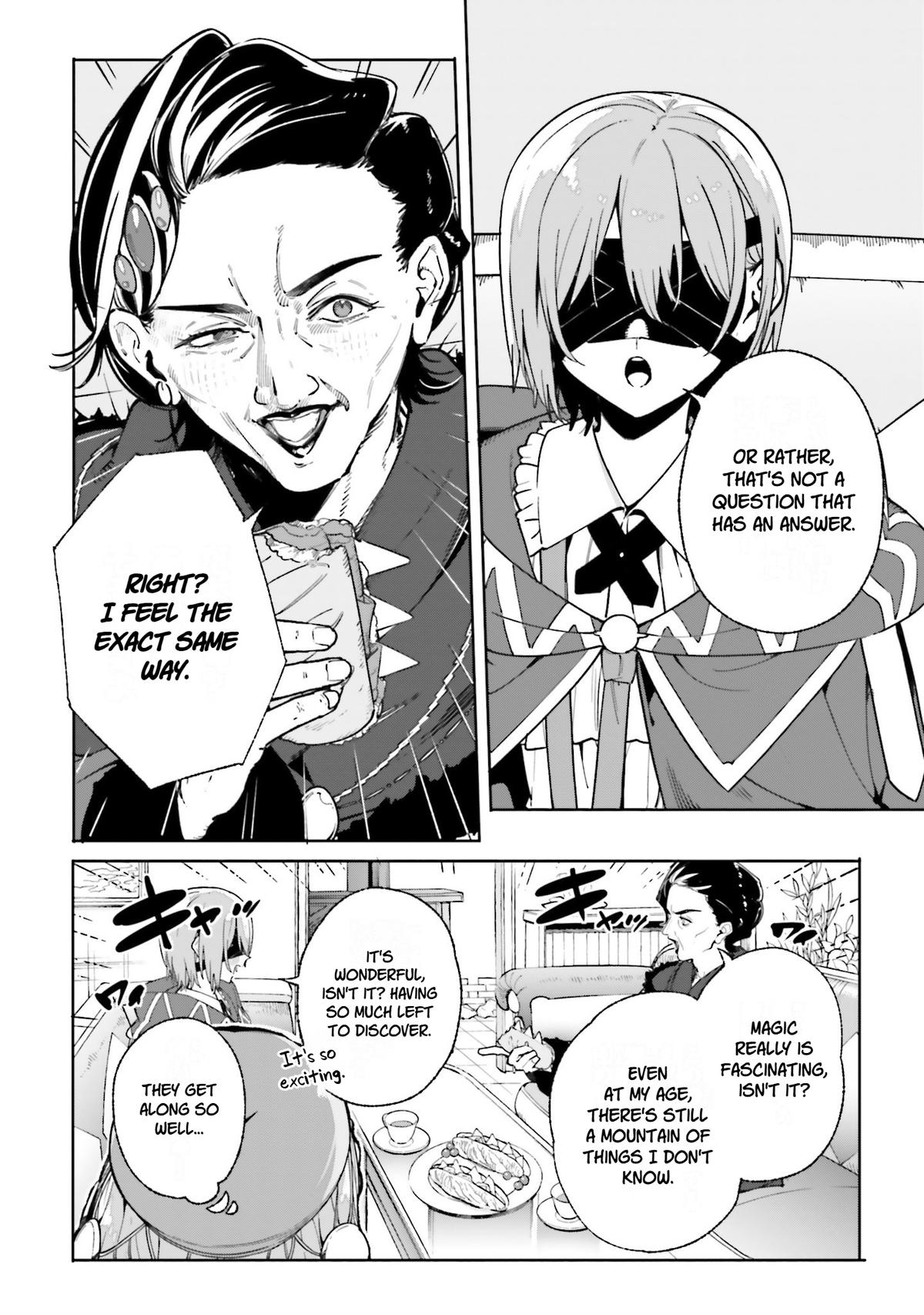 Majutsushi Kunon wa Mieteiru Chap 33 - Next Chap 34