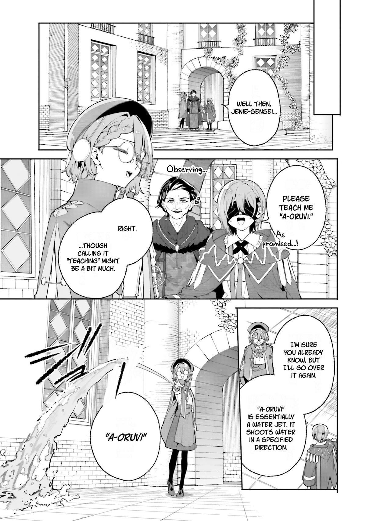 Majutsushi Kunon wa Mieteiru Chap 33 - Next Chap 34